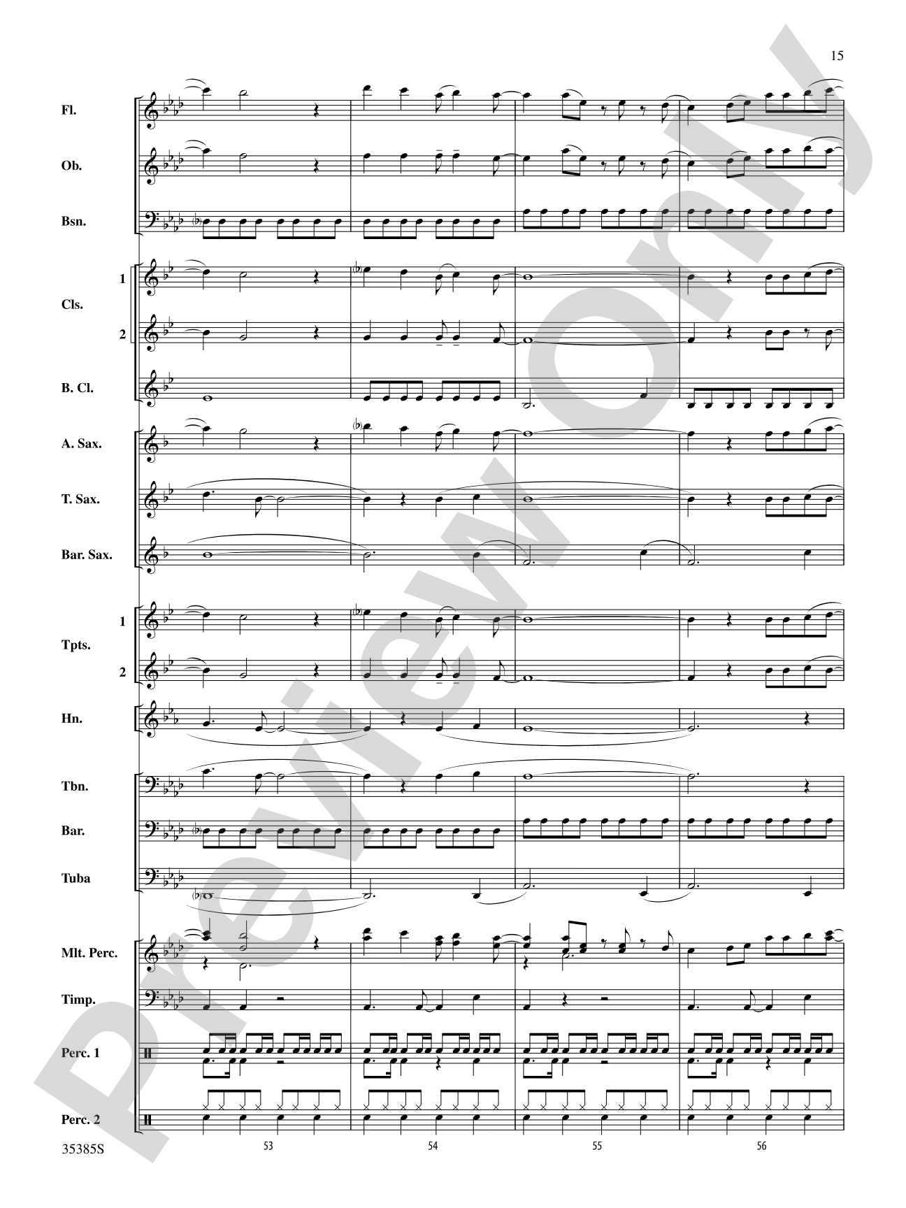 Just the Way You Are (Amazing): Concert Band Conductor Score & Parts
