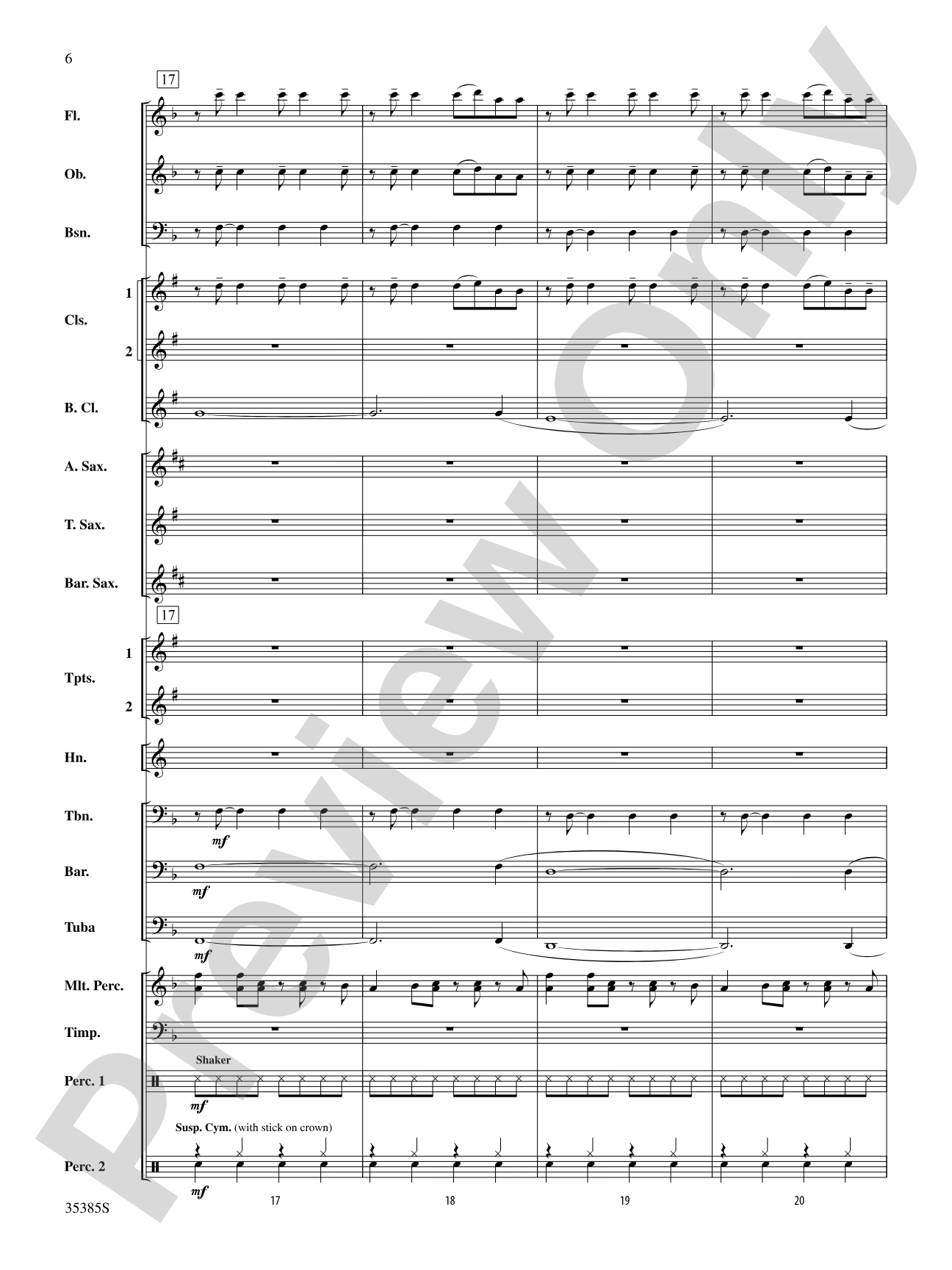 Just the Way You Are (Amazing): Concert Band Conductor Score & Parts