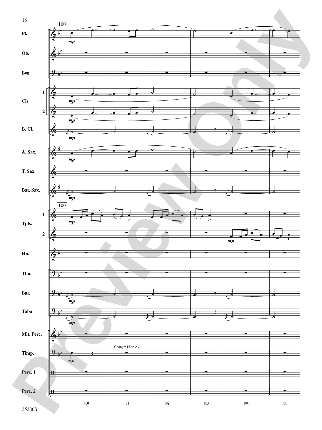 Chorale and March: Concert Band Conductor Score & Parts