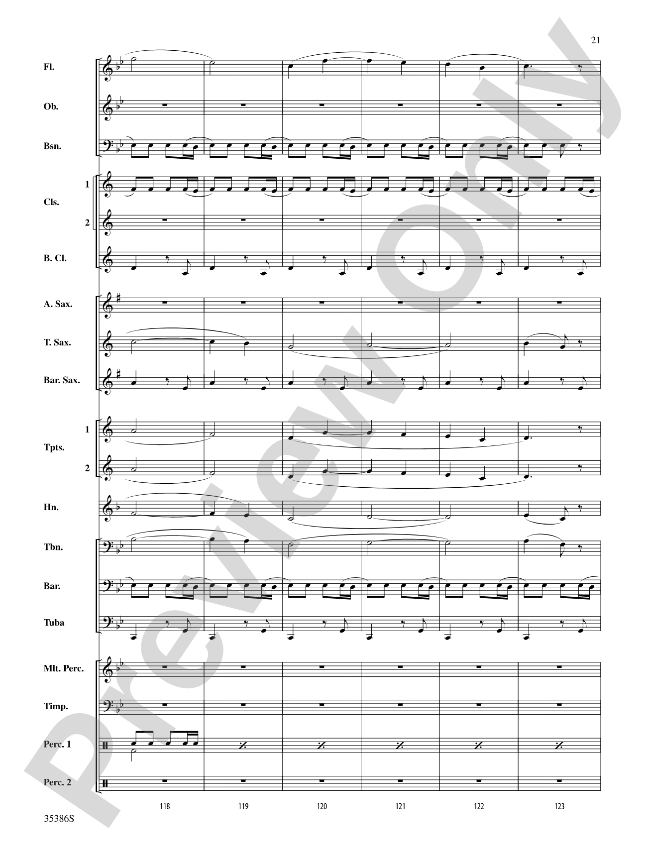Chorale and March: Concert Band Conductor Score & Parts