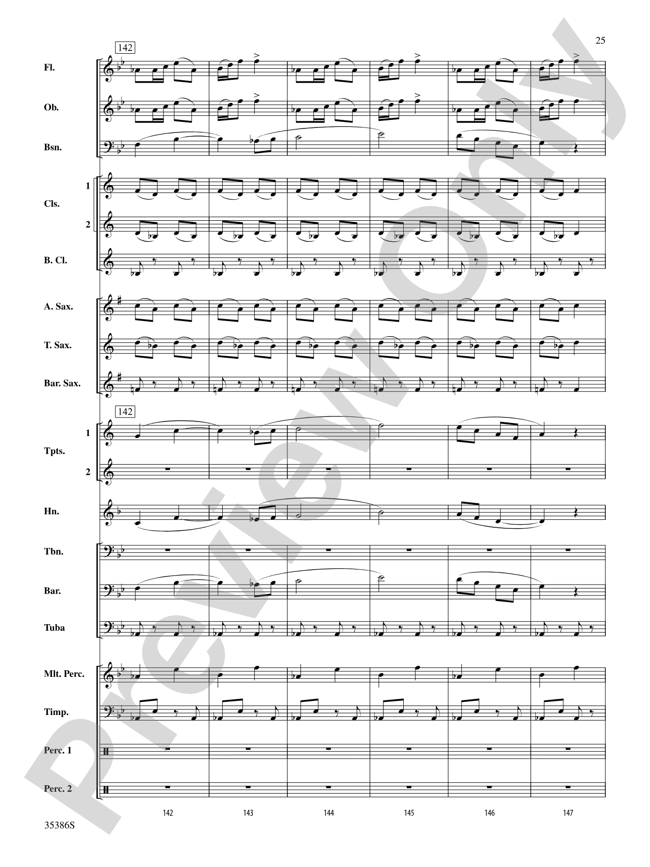 Chorale and March: Concert Band Conductor Score & Parts