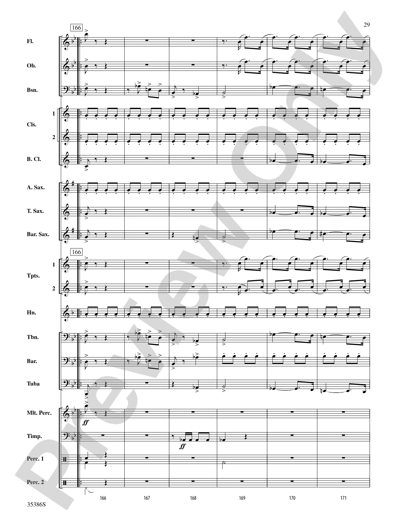 Chorale and March: Concert Band Conductor Score & Parts