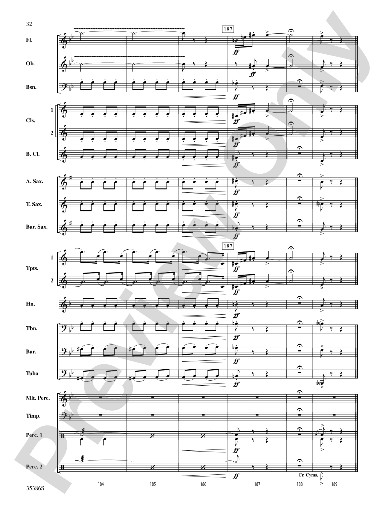 Chorale and March: Concert Band Conductor Score & Parts