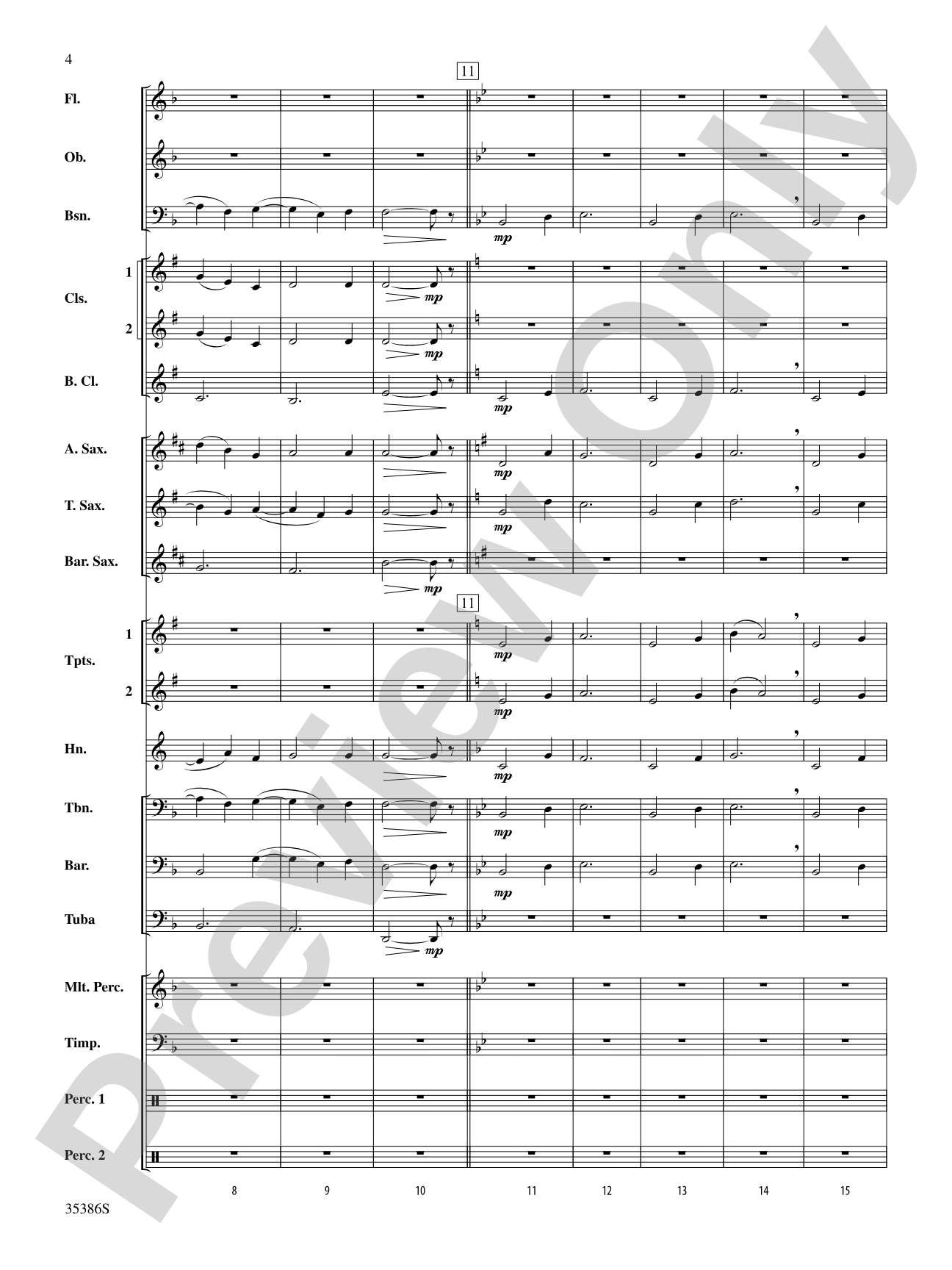 Chorale and March: Concert Band Conductor Score & Parts