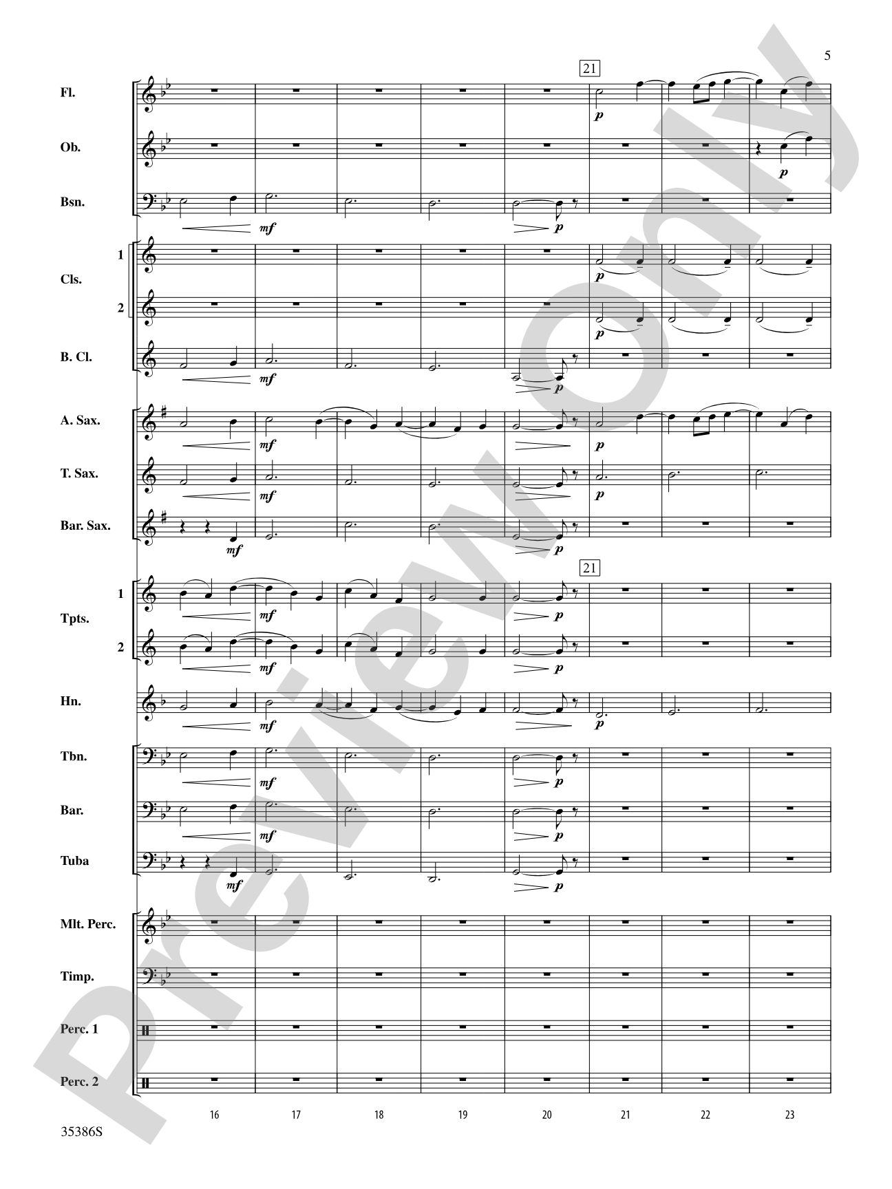 Chorale and March: Concert Band Conductor Score & Parts