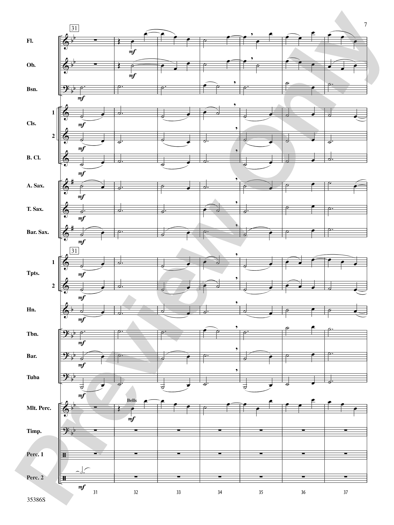Chorale and March: Concert Band Conductor Score & Parts