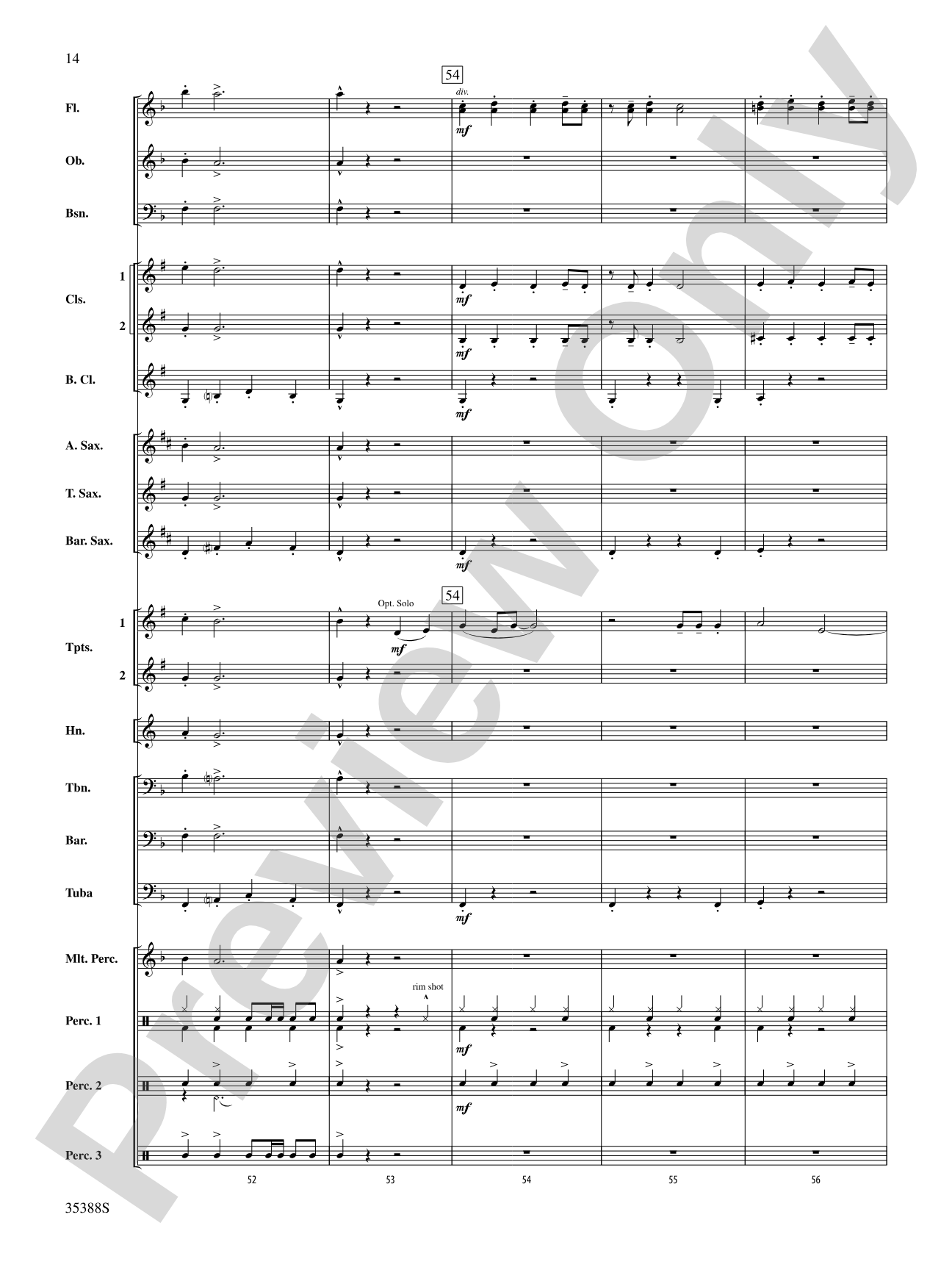 The Time Warp (from The Rocky Horror Picture Show): Concert Band Conductor Score & Parts