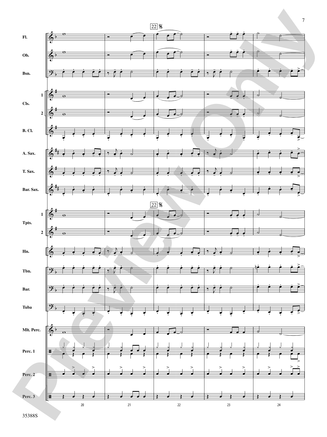 The Time Warp (from The Rocky Horror Picture Show): Concert Band Conductor Score & Parts