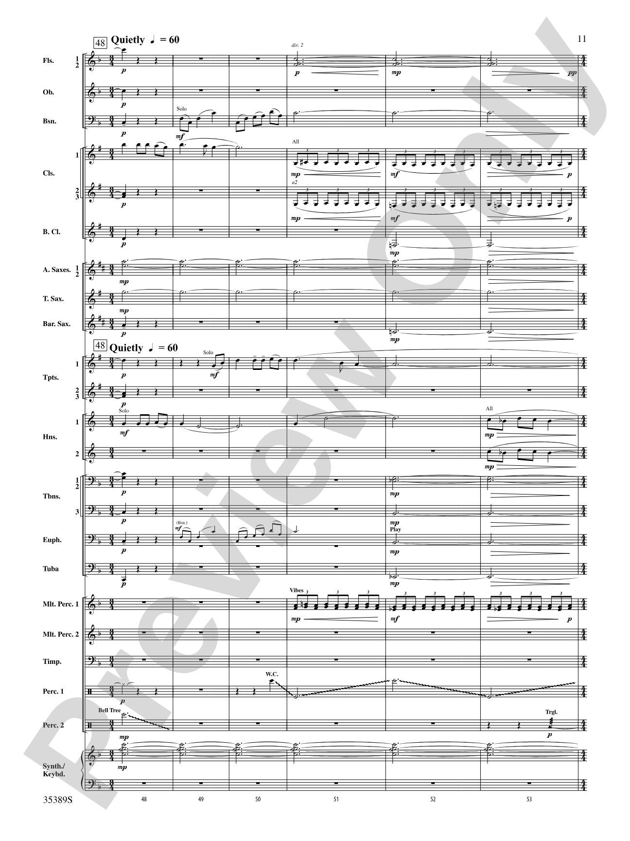 In Glorious Splendour: Concert Band Conductor Score & Parts