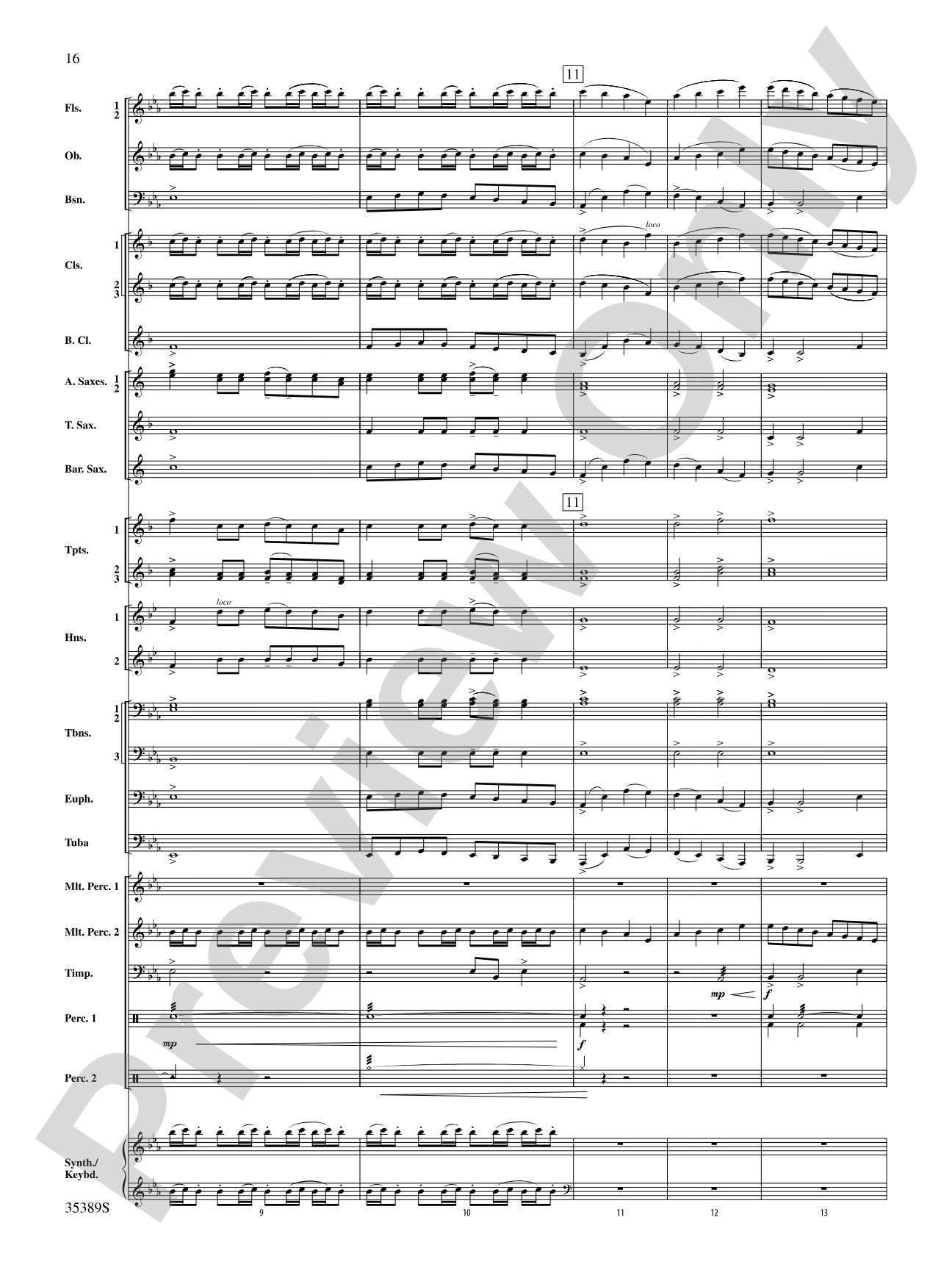 In Glorious Splendour: Concert Band Conductor Score & Parts
