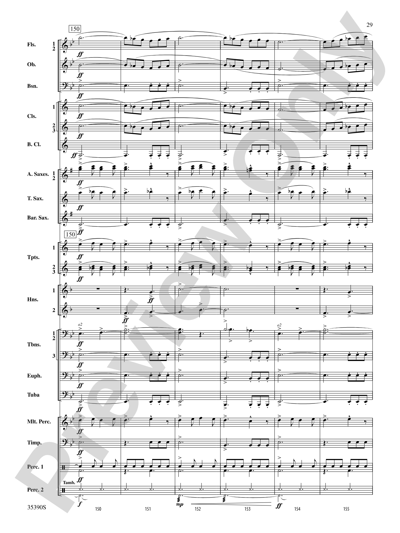 Medieval Fanfare and Chant: Concert Band Conductor Score & Parts