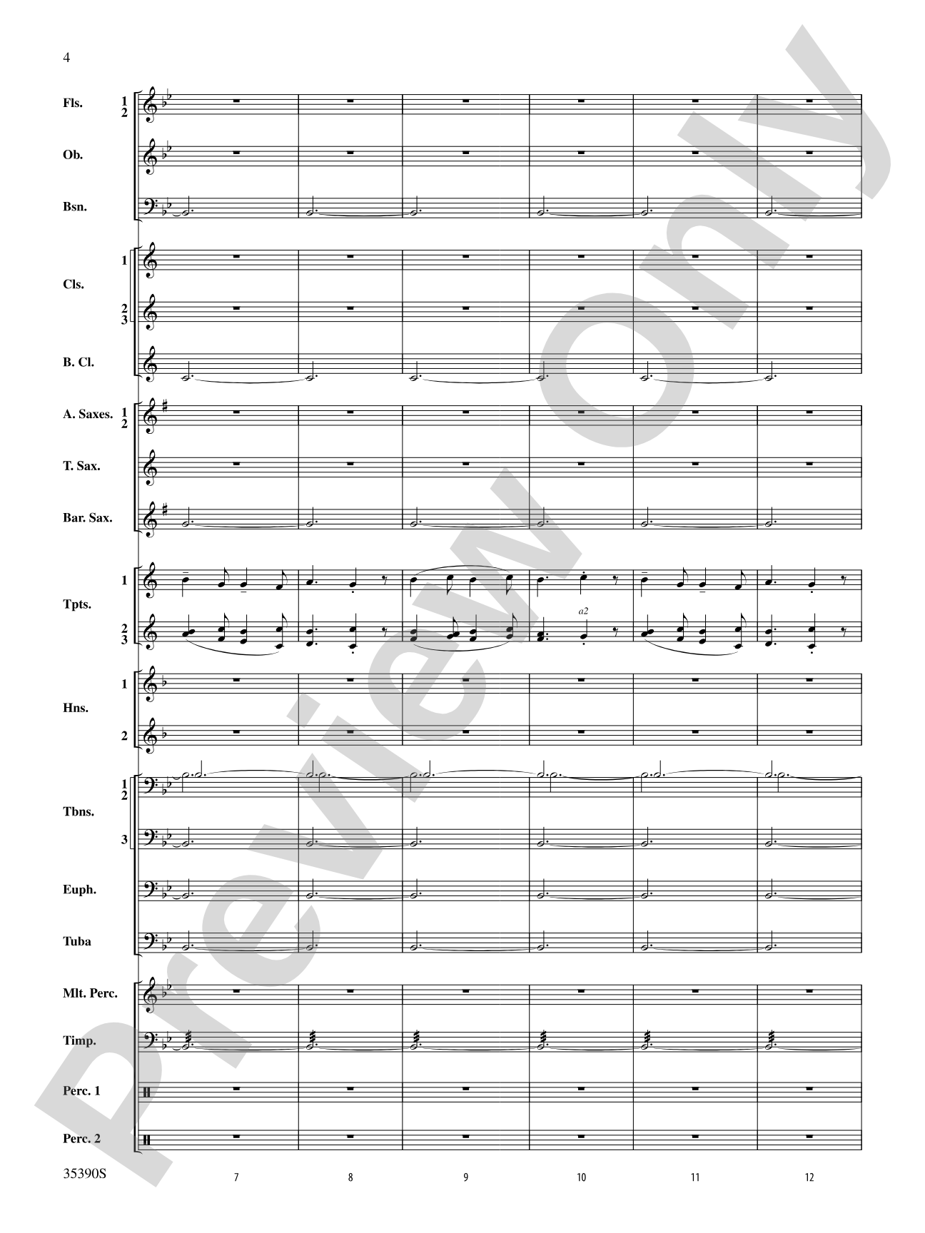 Medieval Fanfare and Chant: Concert Band Conductor Score & Parts