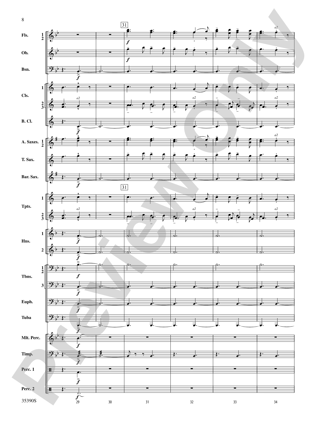 Medieval Fanfare and Chant: Concert Band Conductor Score & Parts