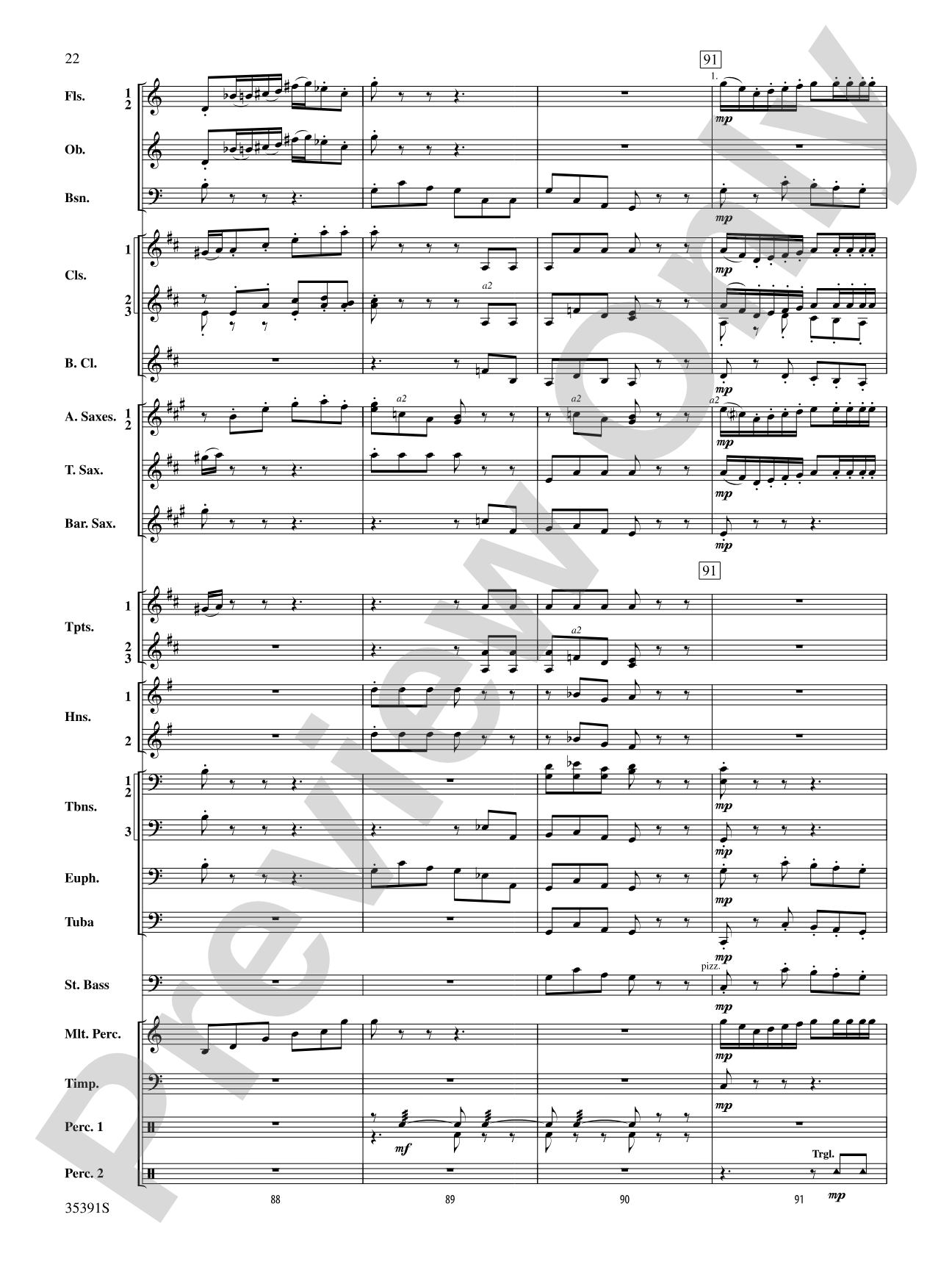 Pezzo in forma di Sonatina: Concert Band Conductor Score & Parts