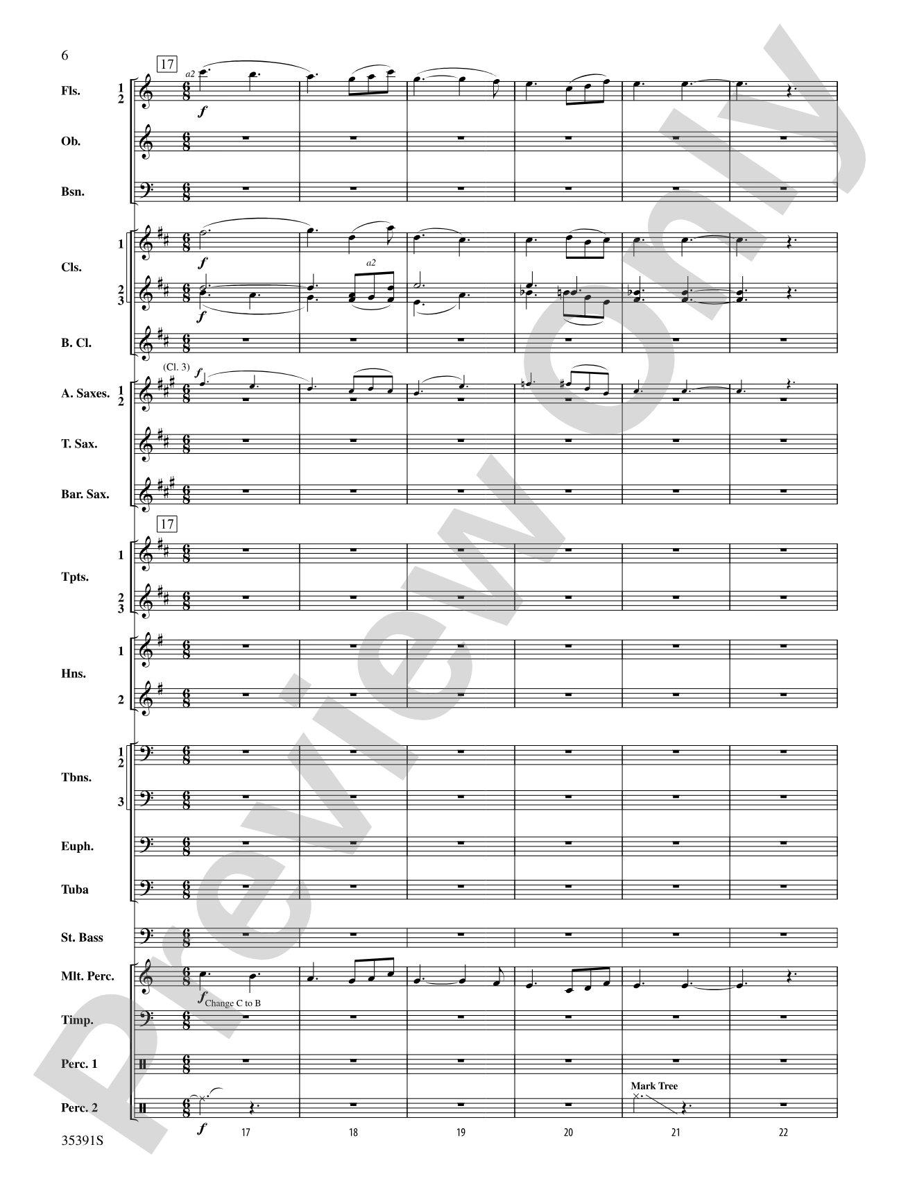 Pezzo in forma di Sonatina: Concert Band Conductor Score & Parts