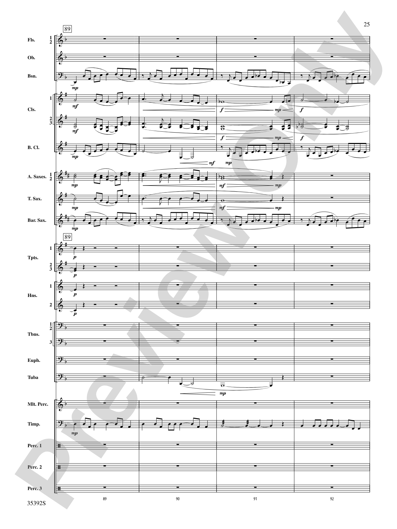 Moon Phases 81: Concert Band Conductor Score & Parts