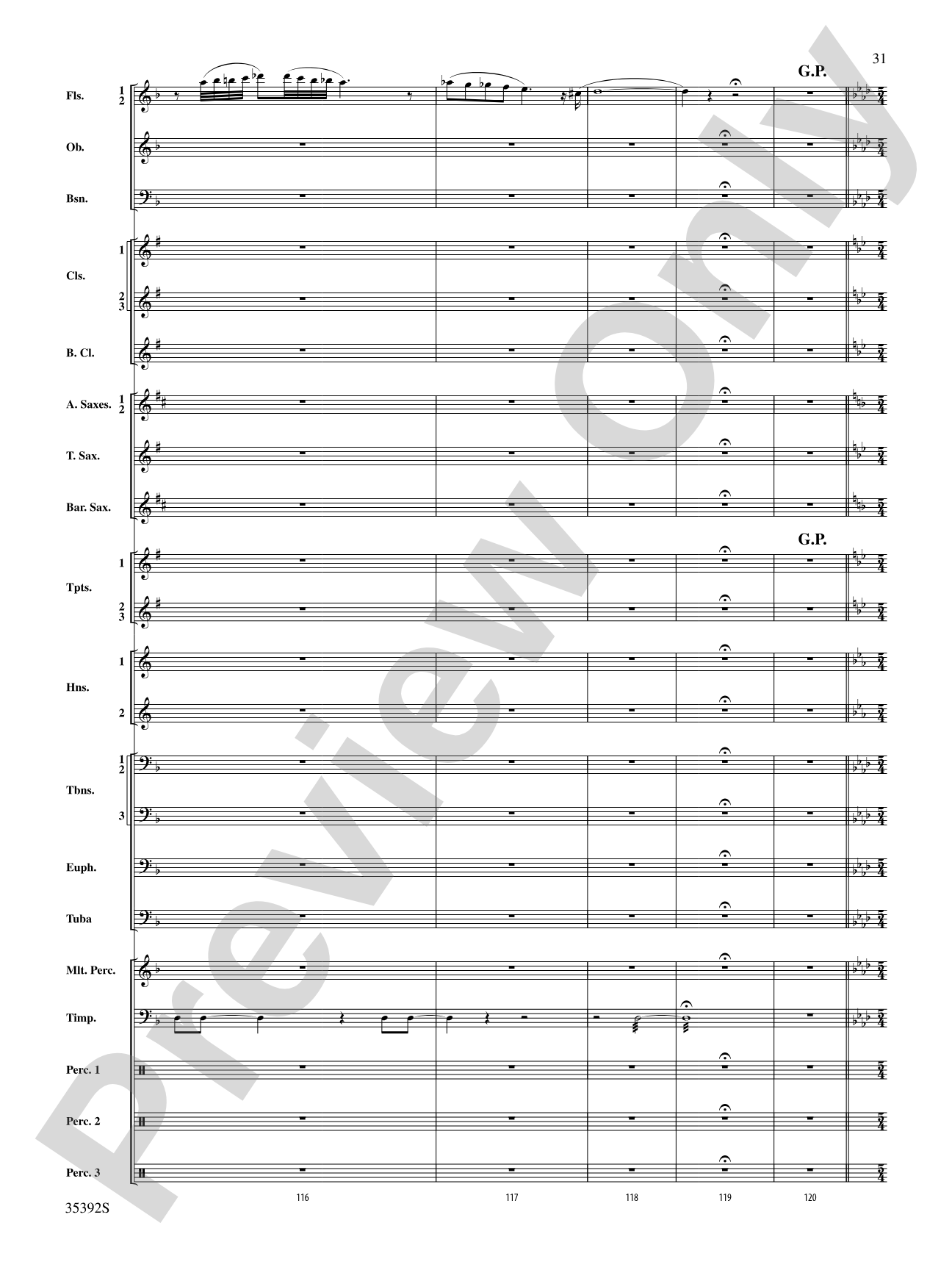 Moon Phases 81: Concert Band Conductor Score & Parts