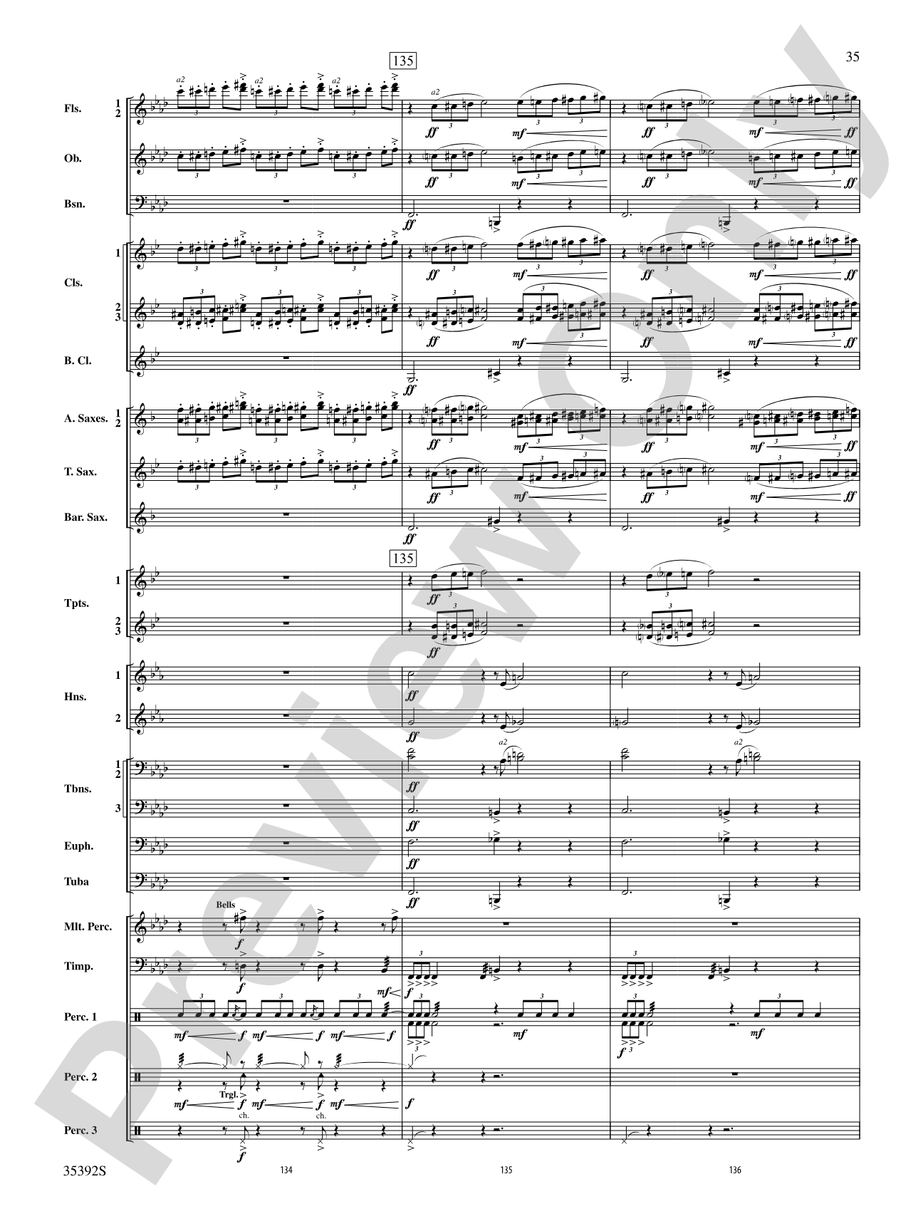 Moon Phases 81: Concert Band Conductor Score & Parts