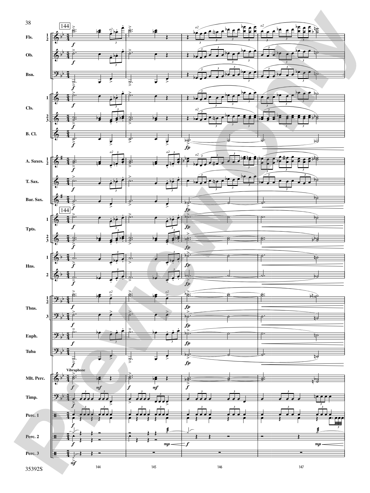 Moon Phases 81: Concert Band Conductor Score & Parts