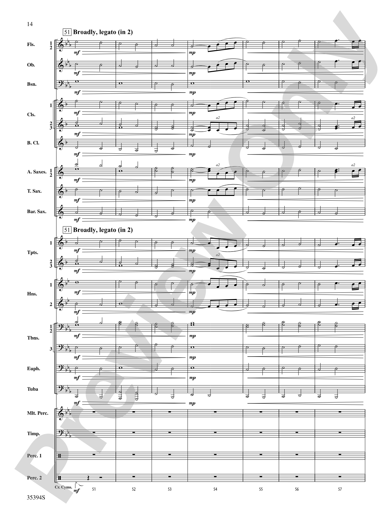 Festive Tribute: Concert Band Conductor Score & Parts