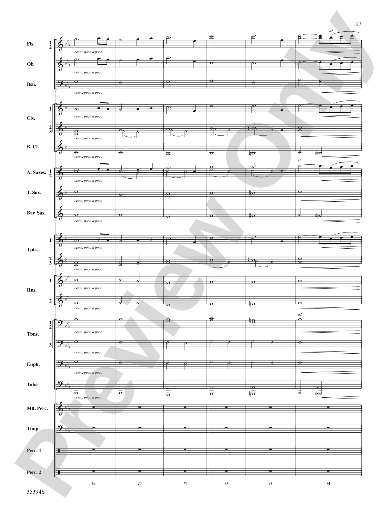 Festive Tribute: Concert Band Conductor Score & Parts