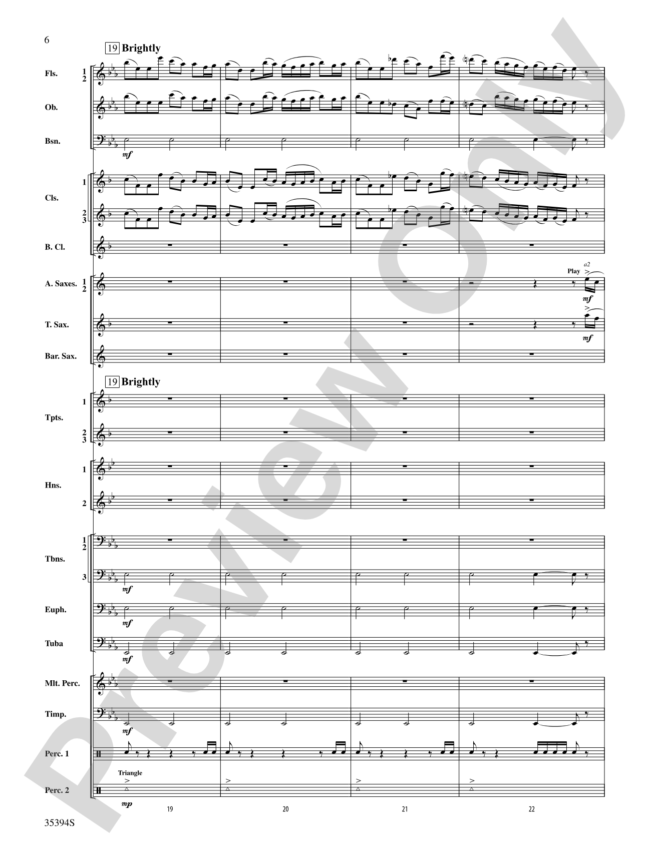 Festive Tribute: Concert Band Conductor Score & Parts