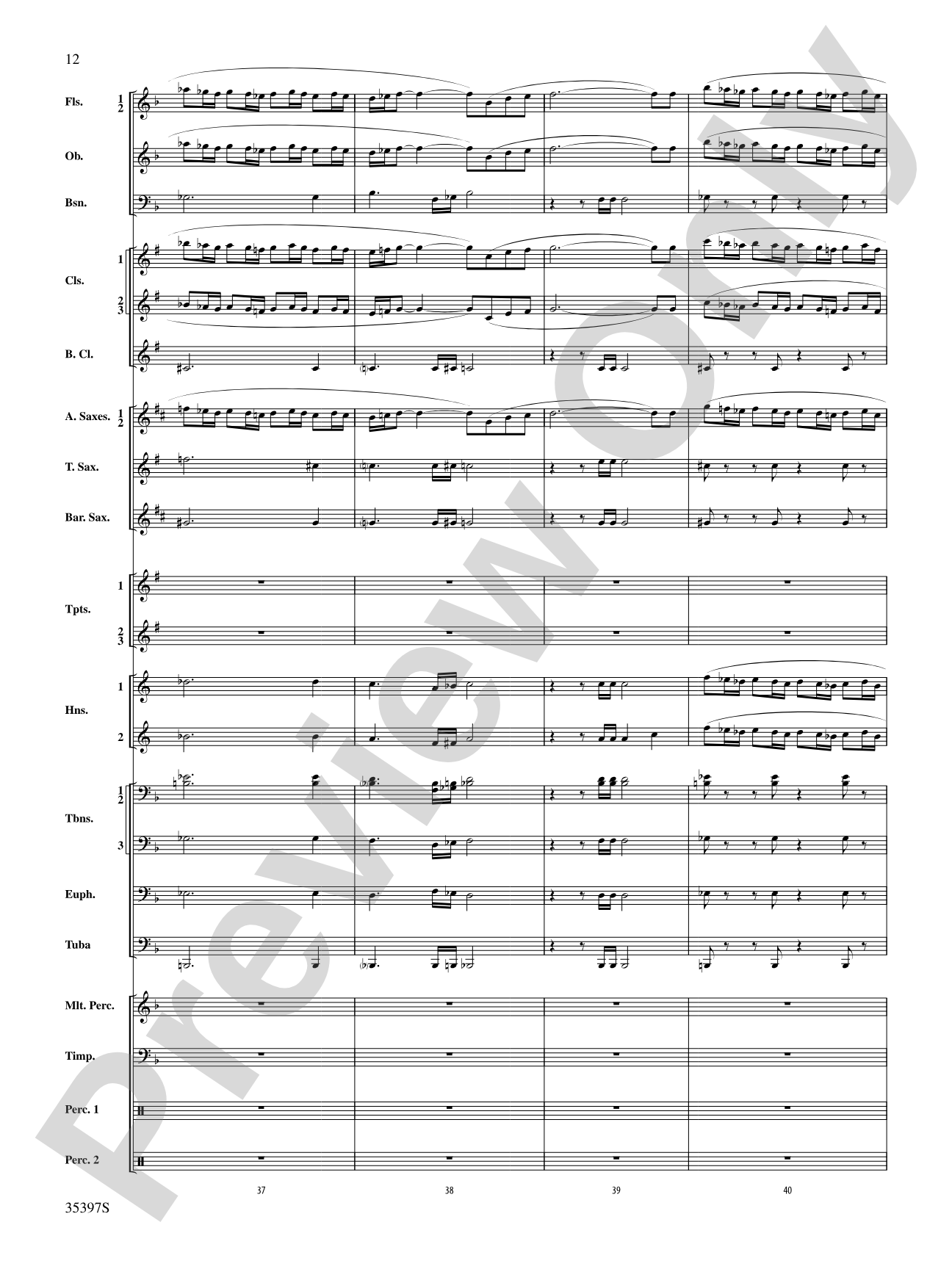 Fuego del Alma: Concert Band Conductor Score & Parts