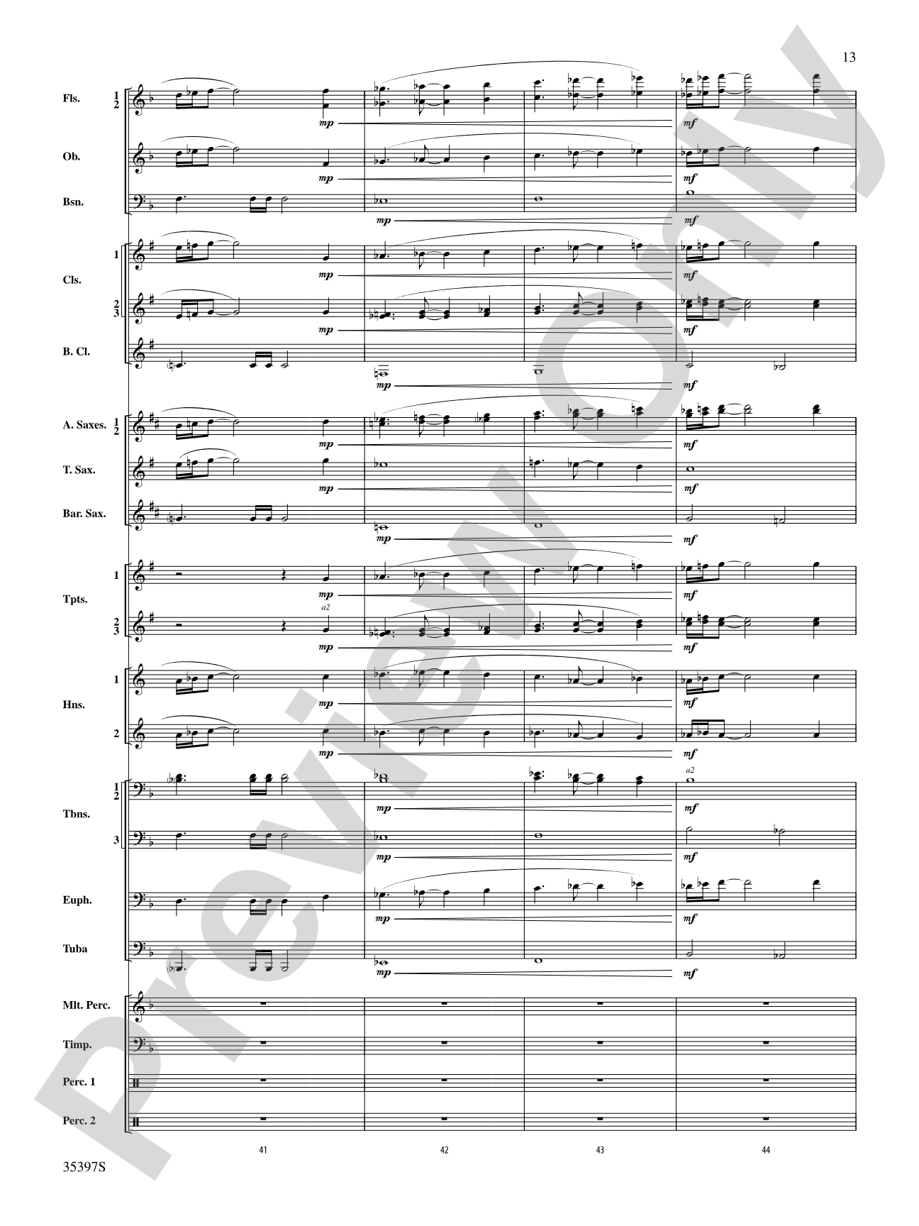 Fuego del Alma: Concert Band Conductor Score & Parts