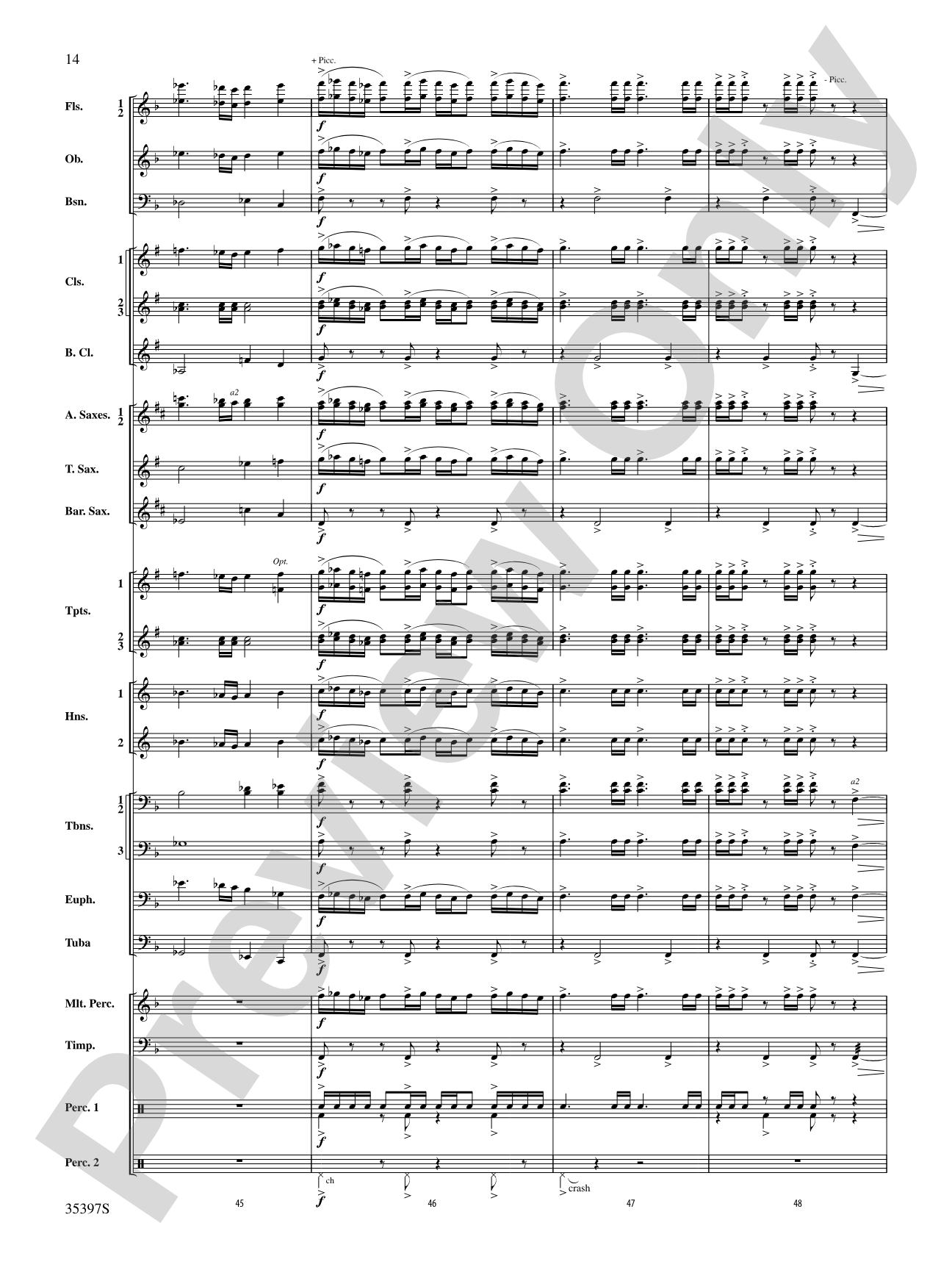 Fuego del Alma: Concert Band Conductor Score & Parts