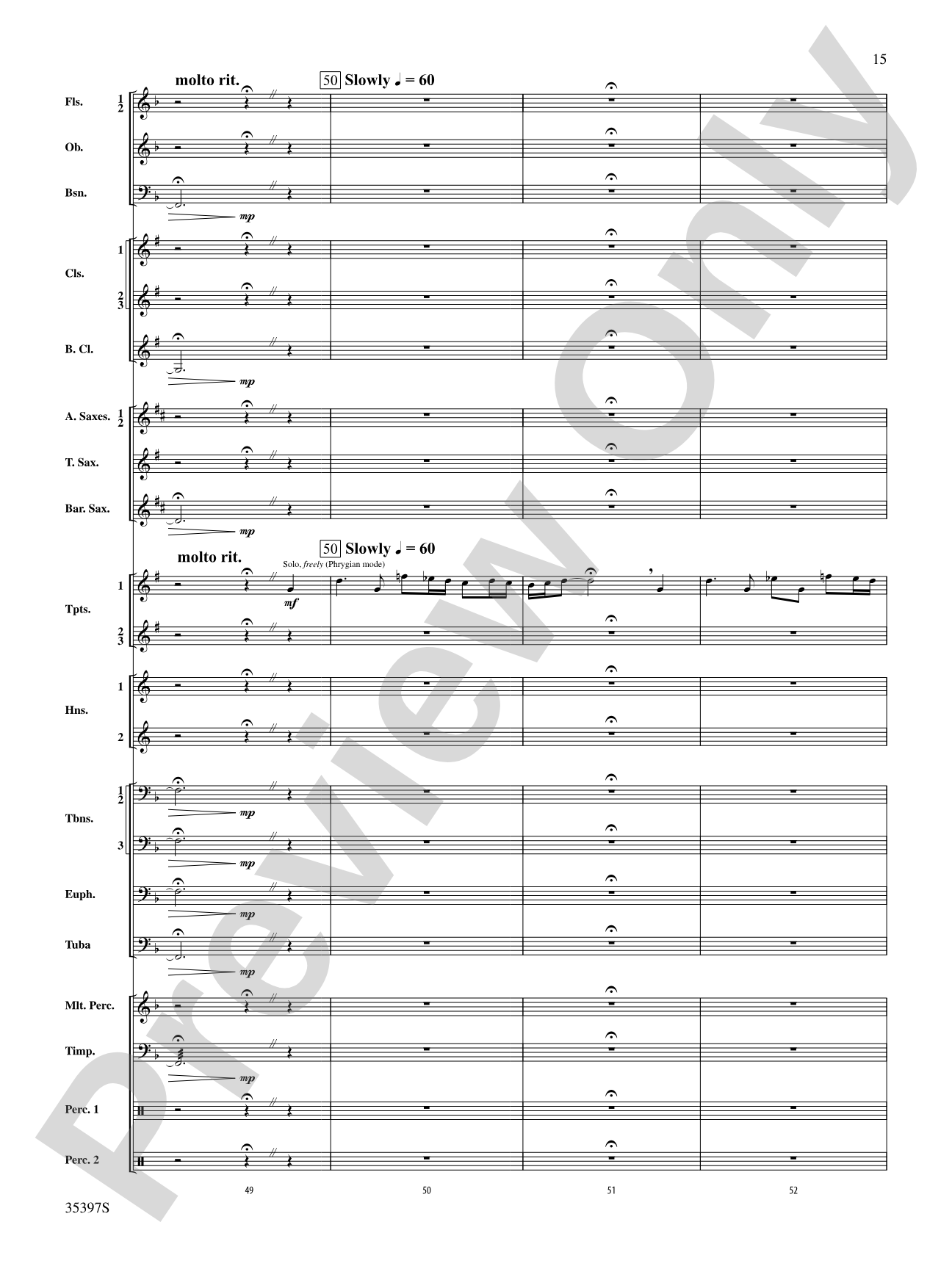 Fuego del Alma: Concert Band Conductor Score & Parts