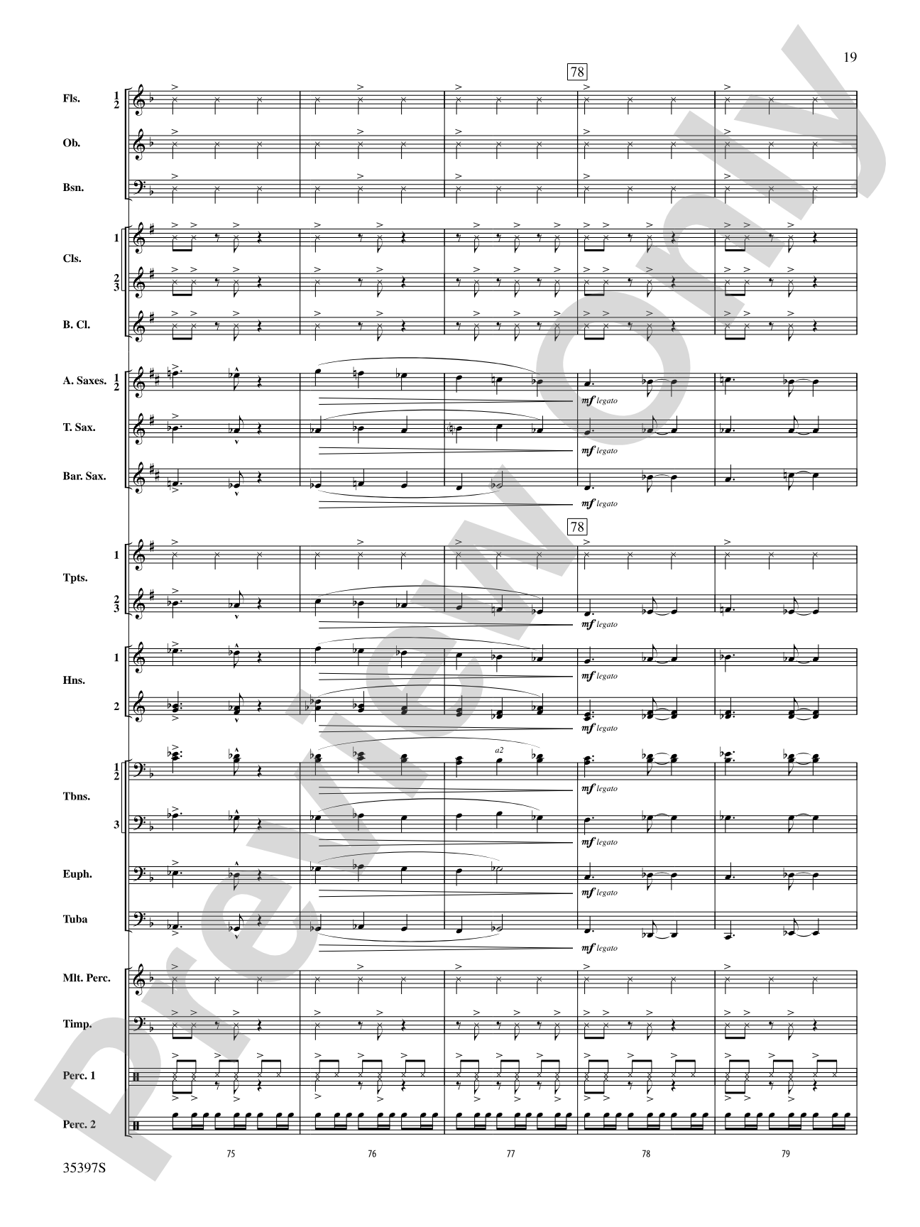 Fuego del Alma: Concert Band Conductor Score & Parts