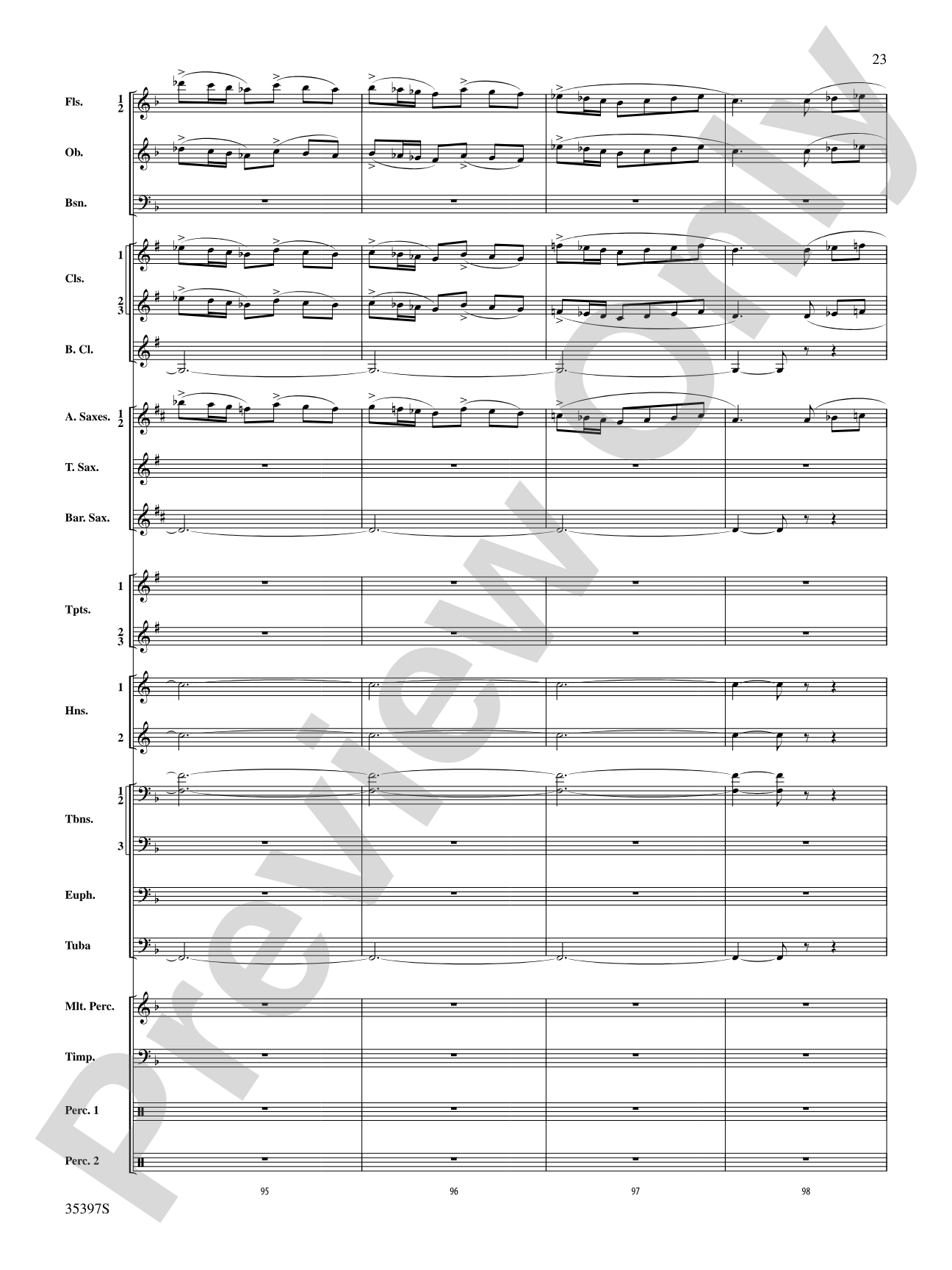 Fuego del Alma: Concert Band Conductor Score & Parts
