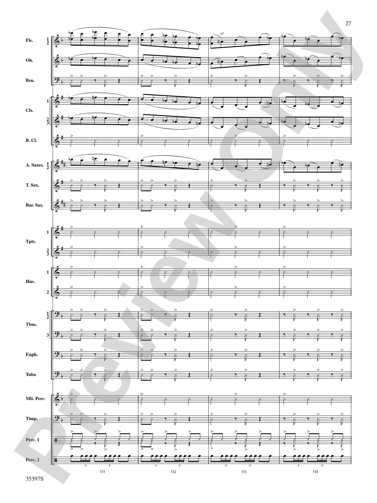 Fuego del Alma: Concert Band Conductor Score & Parts