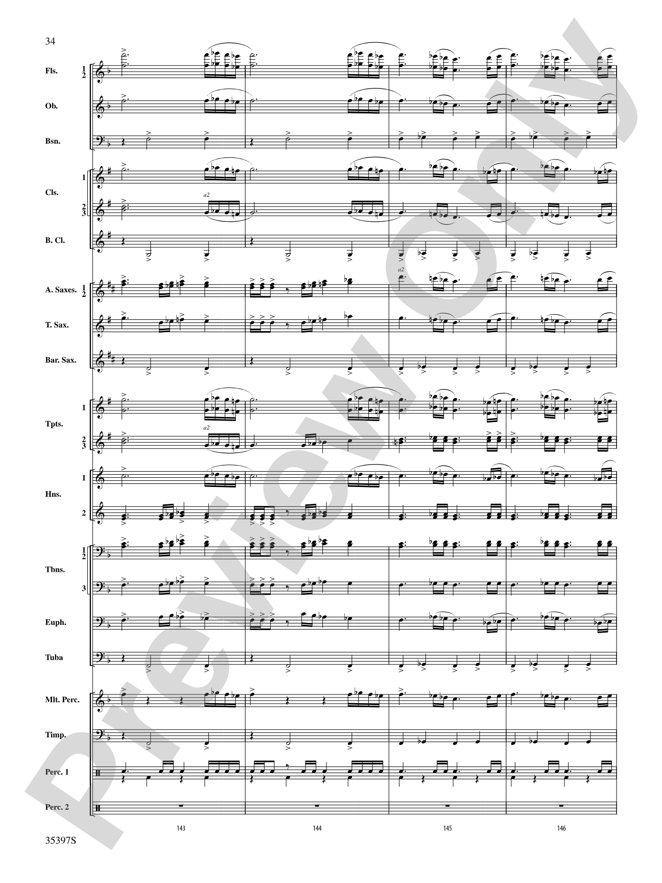 Fuego del Alma: Concert Band Conductor Score & Parts
