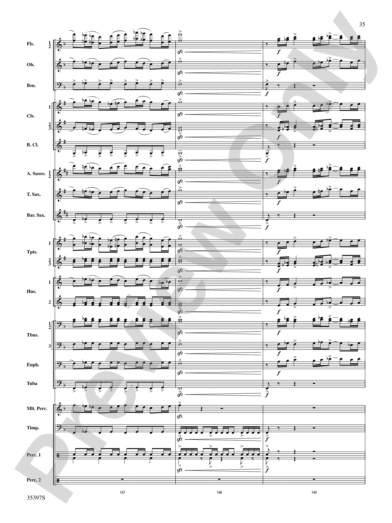 Fuego del Alma: Concert Band Conductor Score & Parts