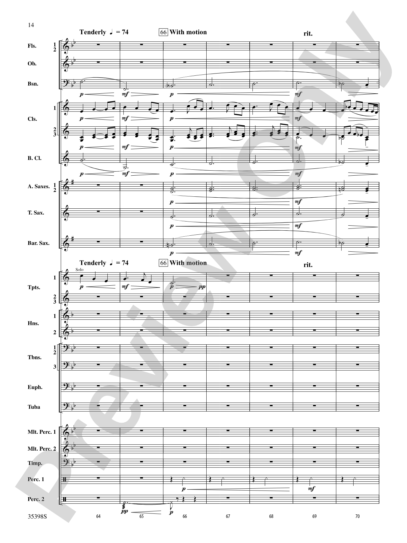 Sleep in Heavenly Peace: Concert Band Conductor Score & Parts