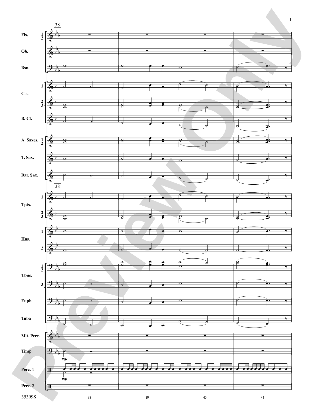 Festival Procession: Concert Band Conductor Score & Parts