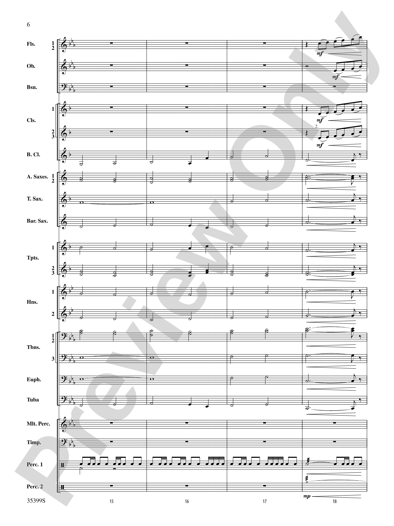 Festival Procession: Concert Band Conductor Score & Parts