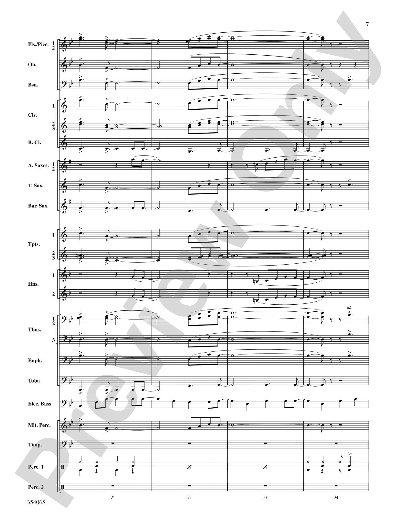 Volare: Concert Band Conductor Score & Parts