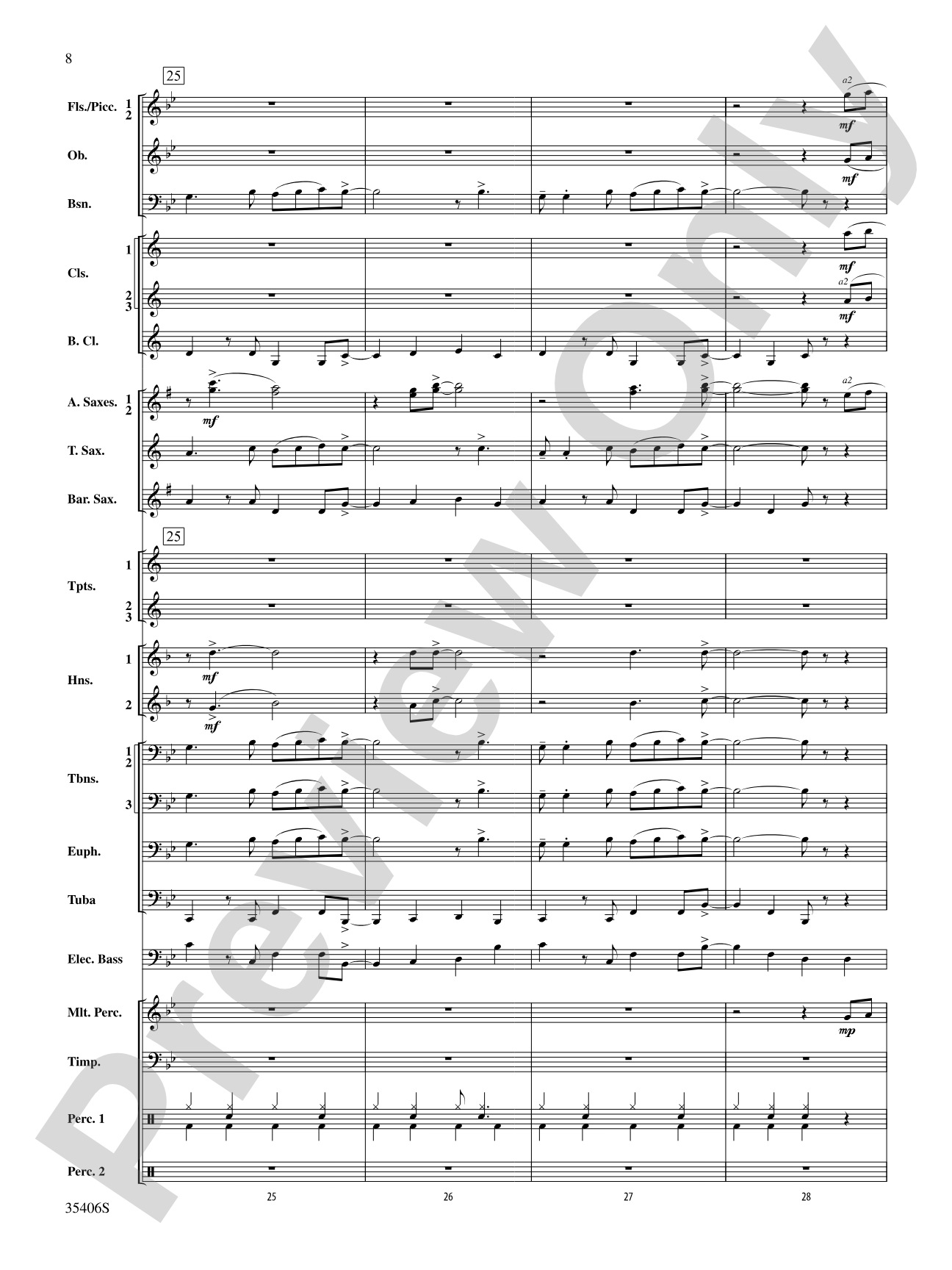 Volare: Concert Band Conductor Score & Parts