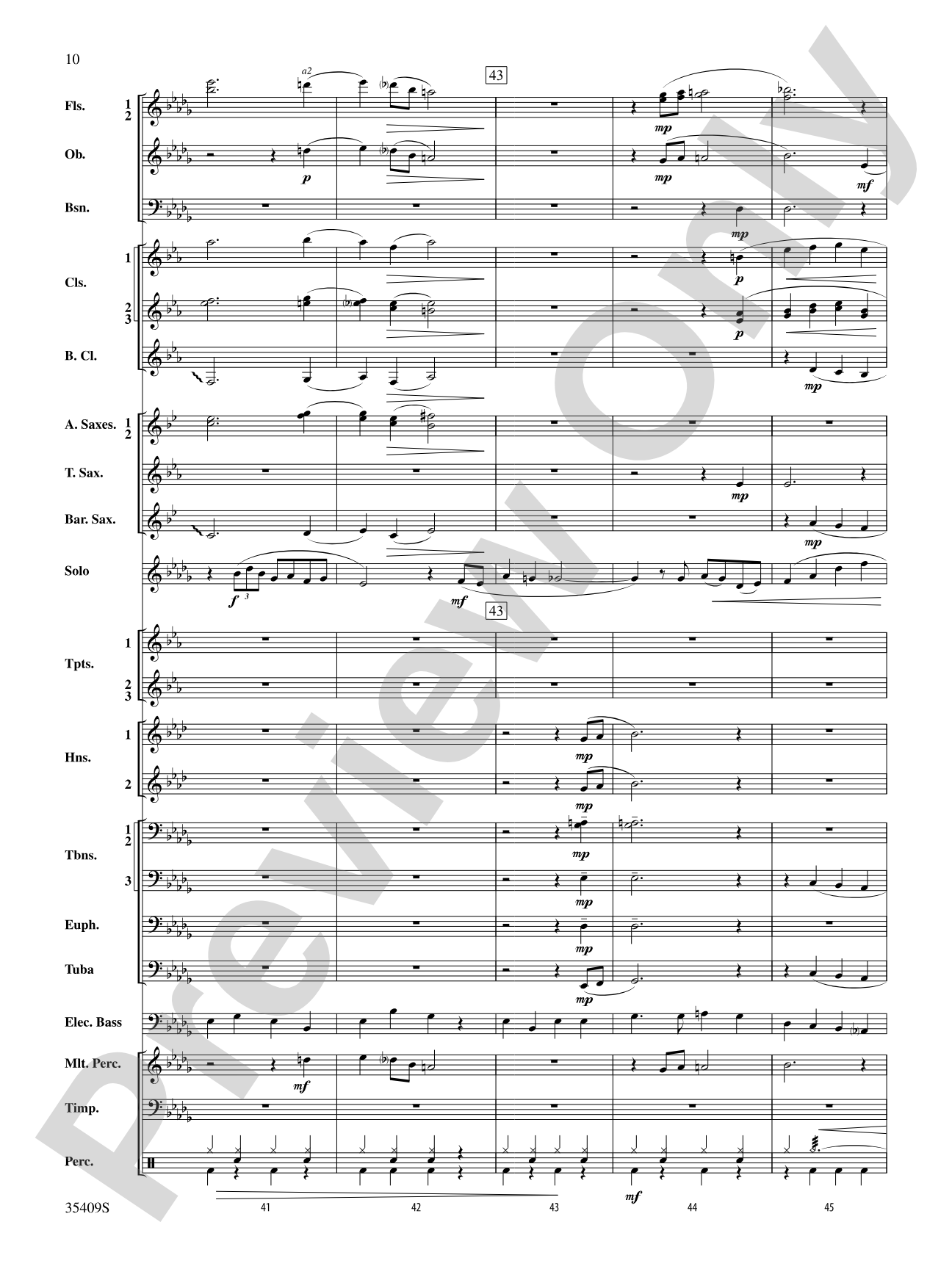 Star Dust: Concert Band Conductor Score & Parts