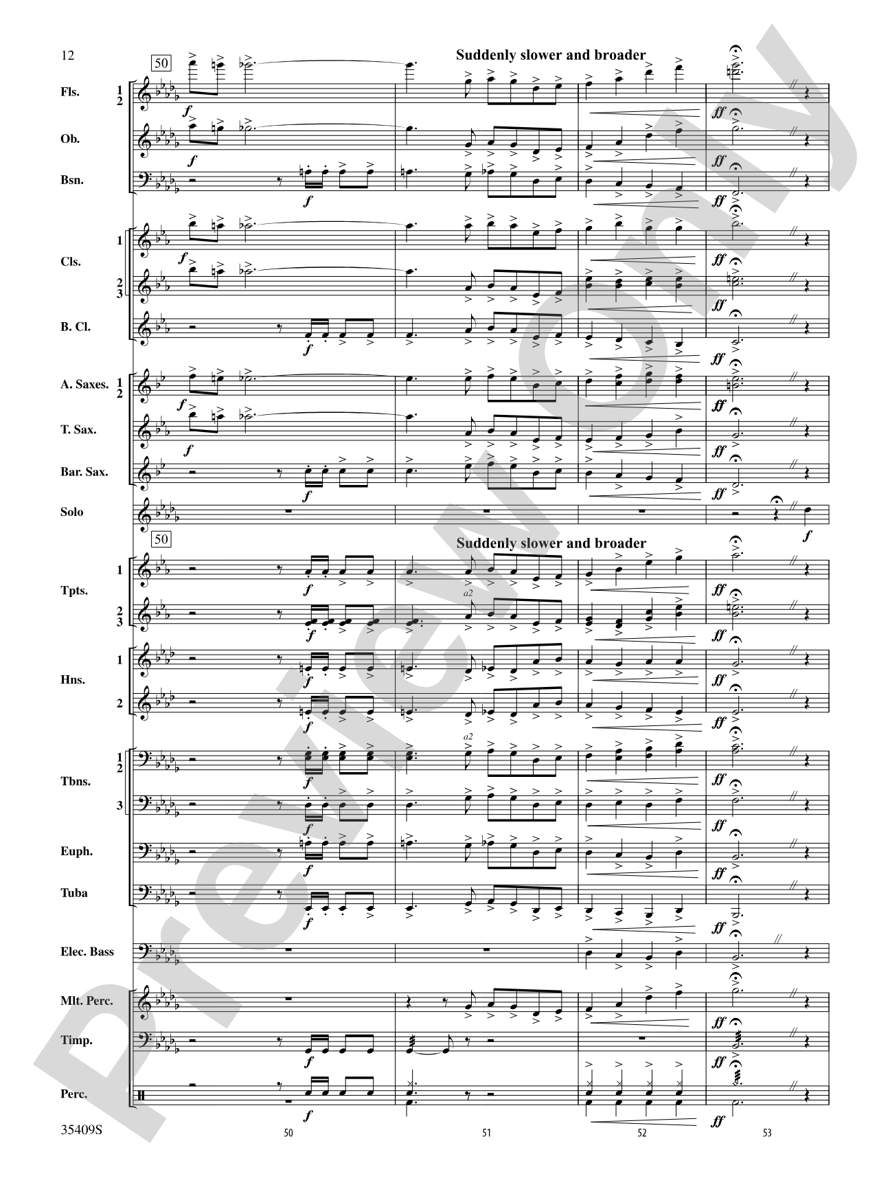 Star Dust: Concert Band Conductor Score & Parts