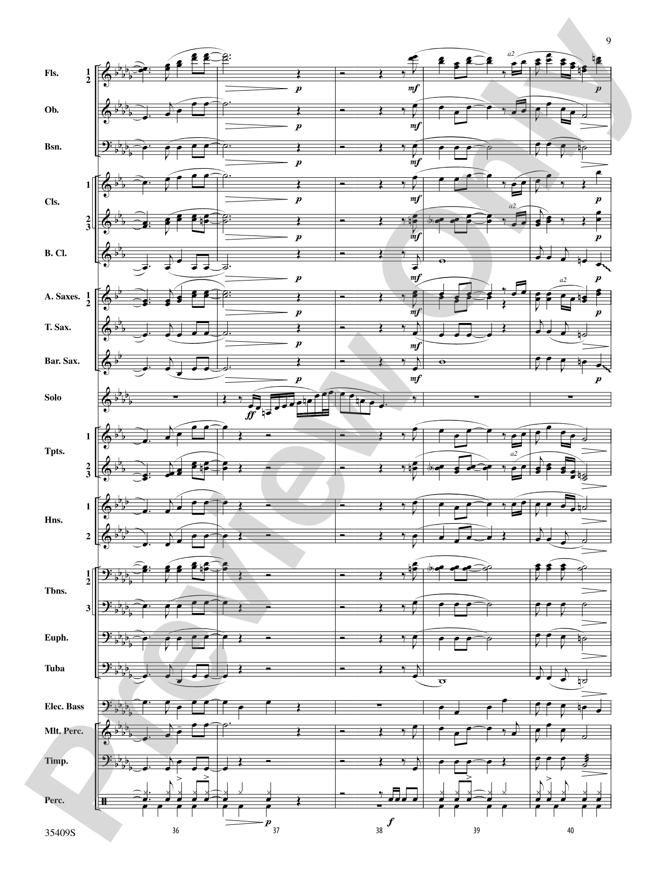 Star Dust: Concert Band Conductor Score & Parts