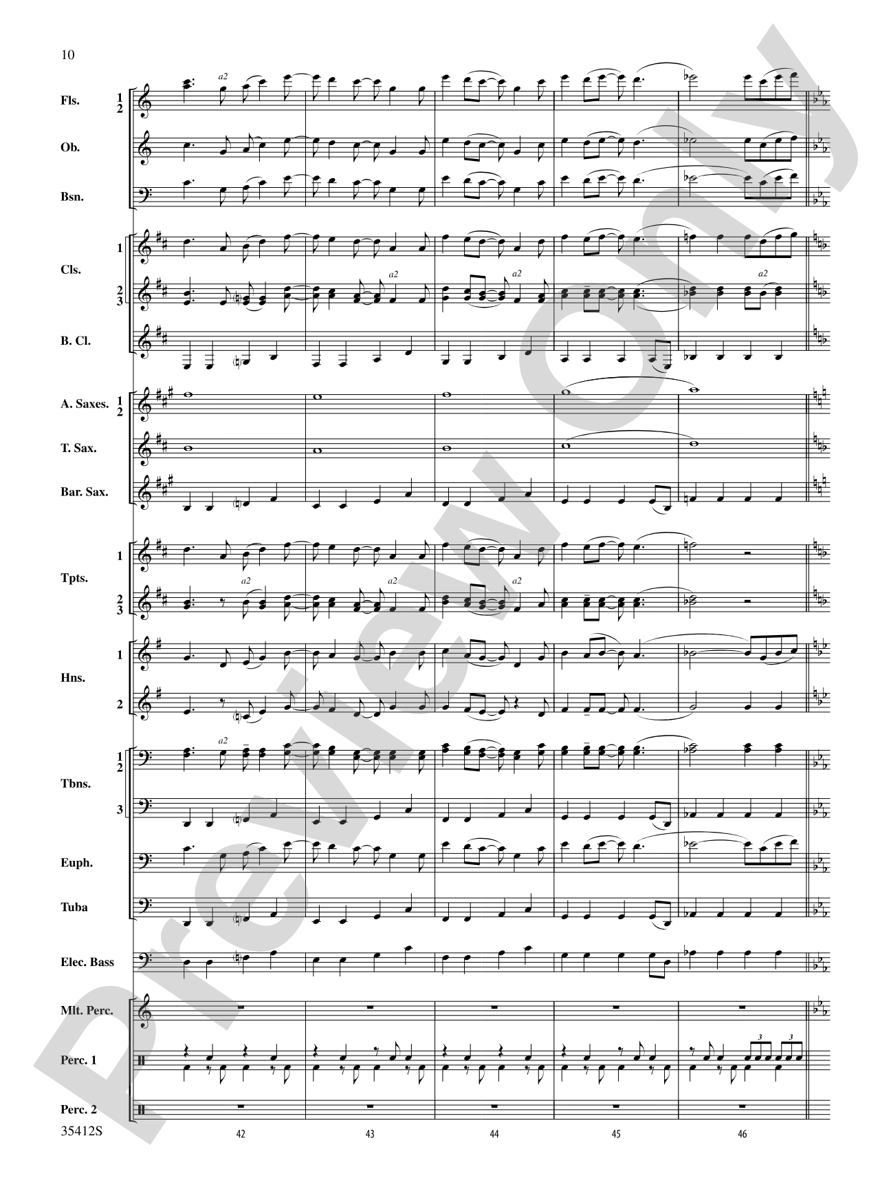 Haven't Met You Yet: Concert Band Conductor Score & Parts