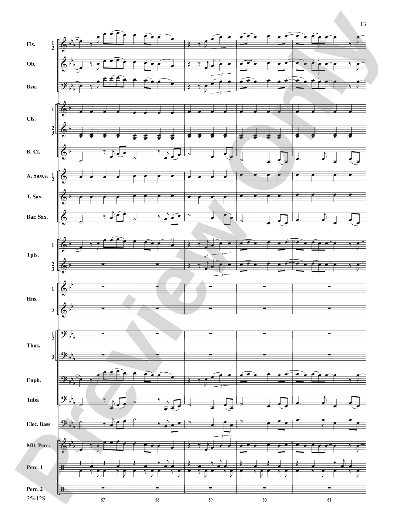 Haven't Met You Yet: Concert Band Conductor Score & Parts