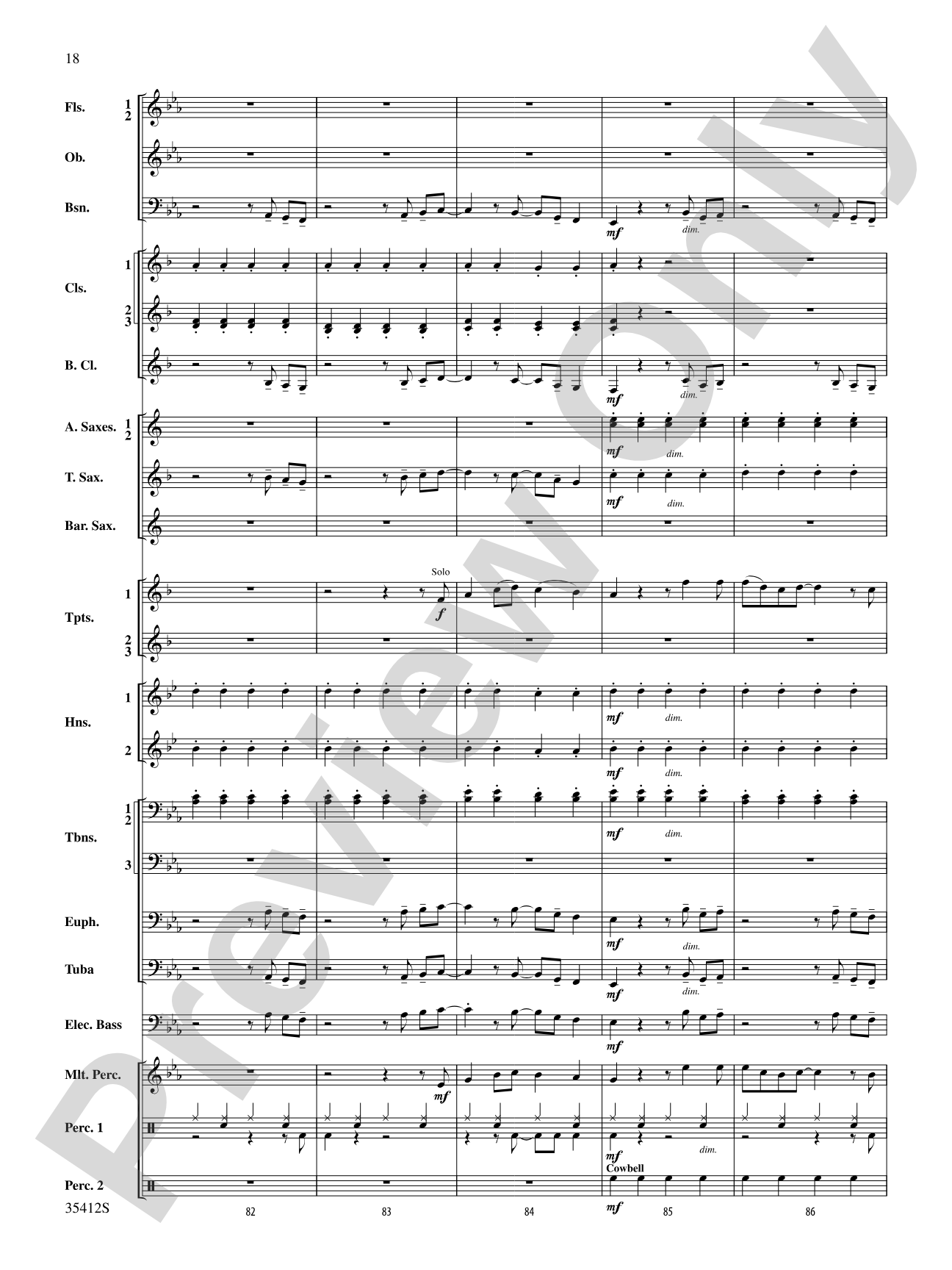 Haven't Met You Yet: Concert Band Conductor Score & Parts