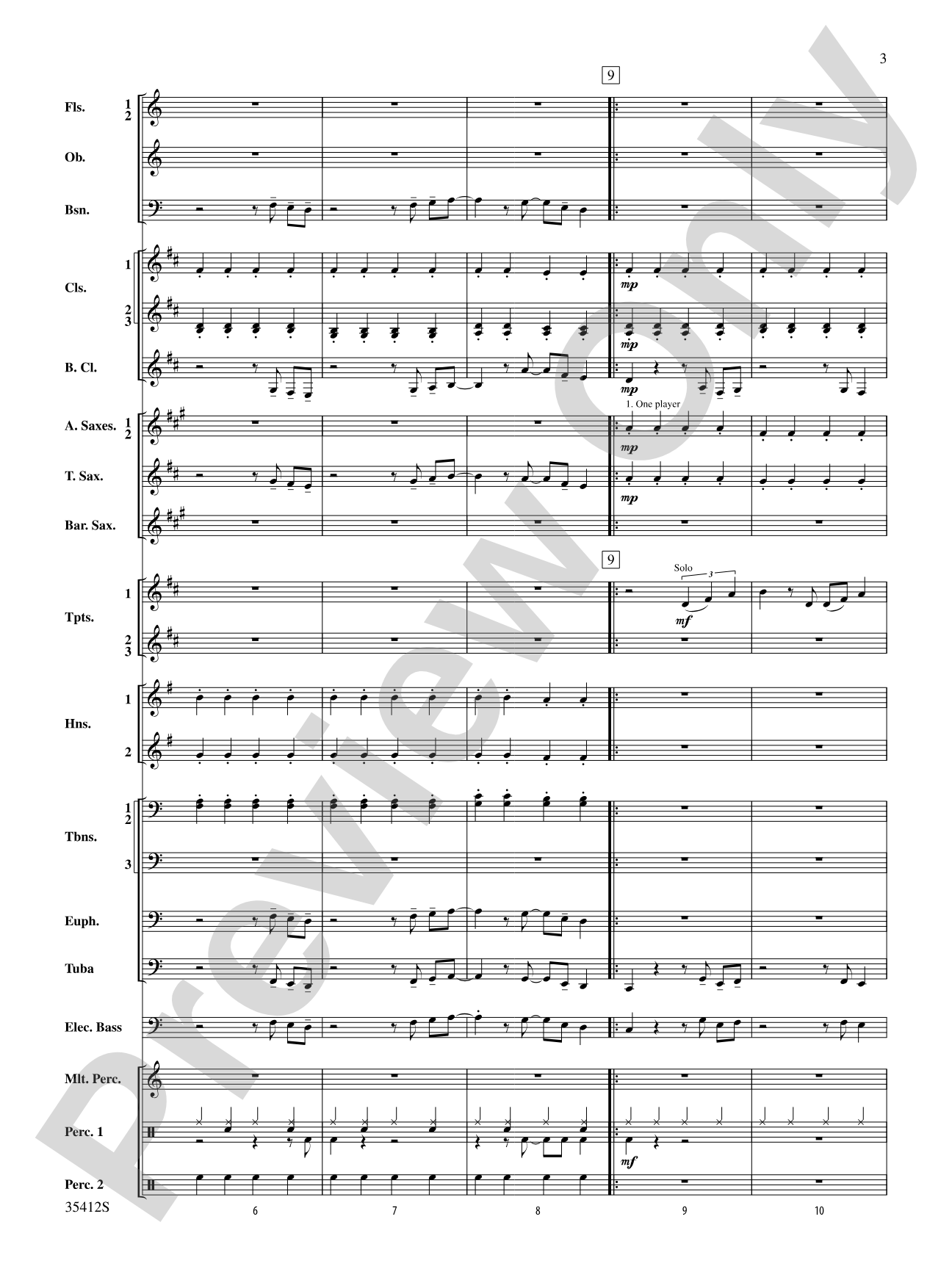 Haven't Met You Yet: Concert Band Conductor Score & Parts