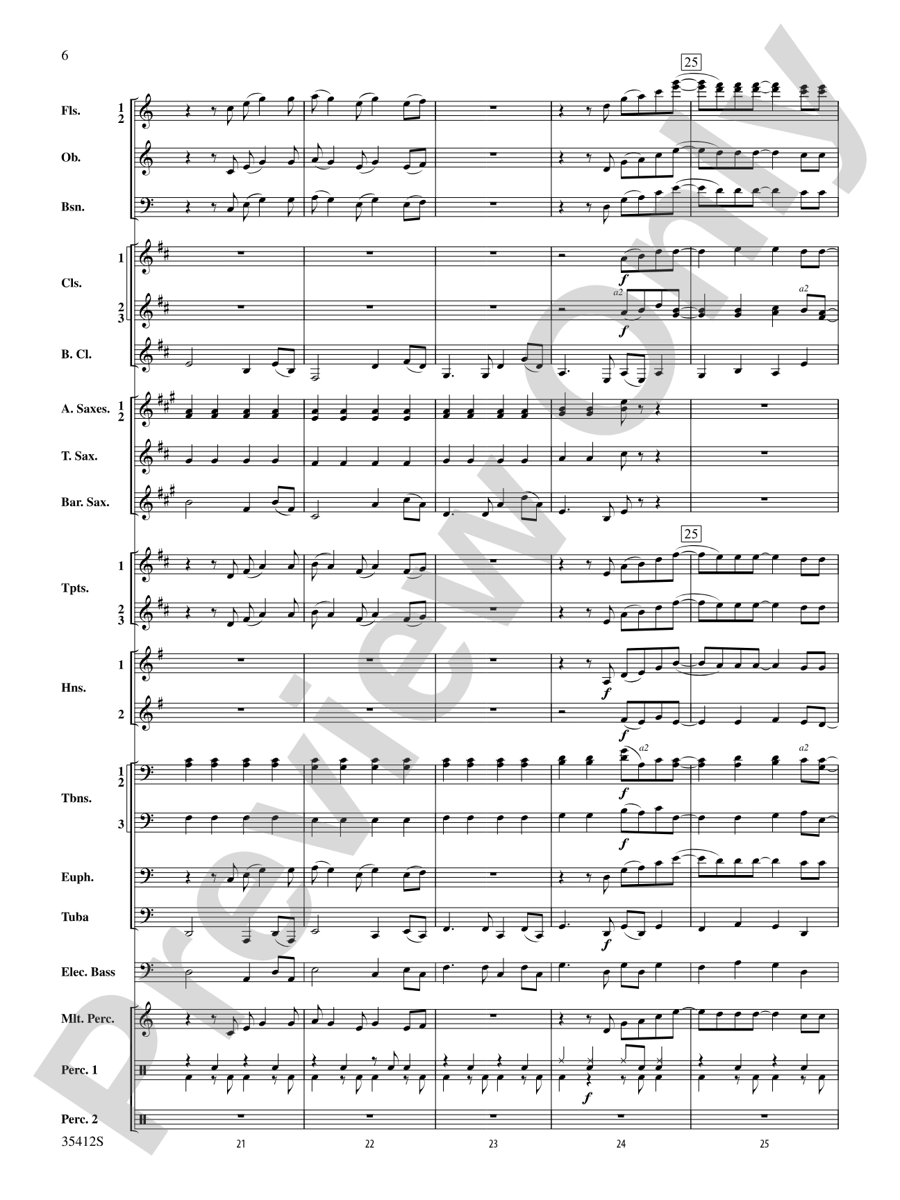 Haven't Met You Yet: Concert Band Conductor Score & Parts
