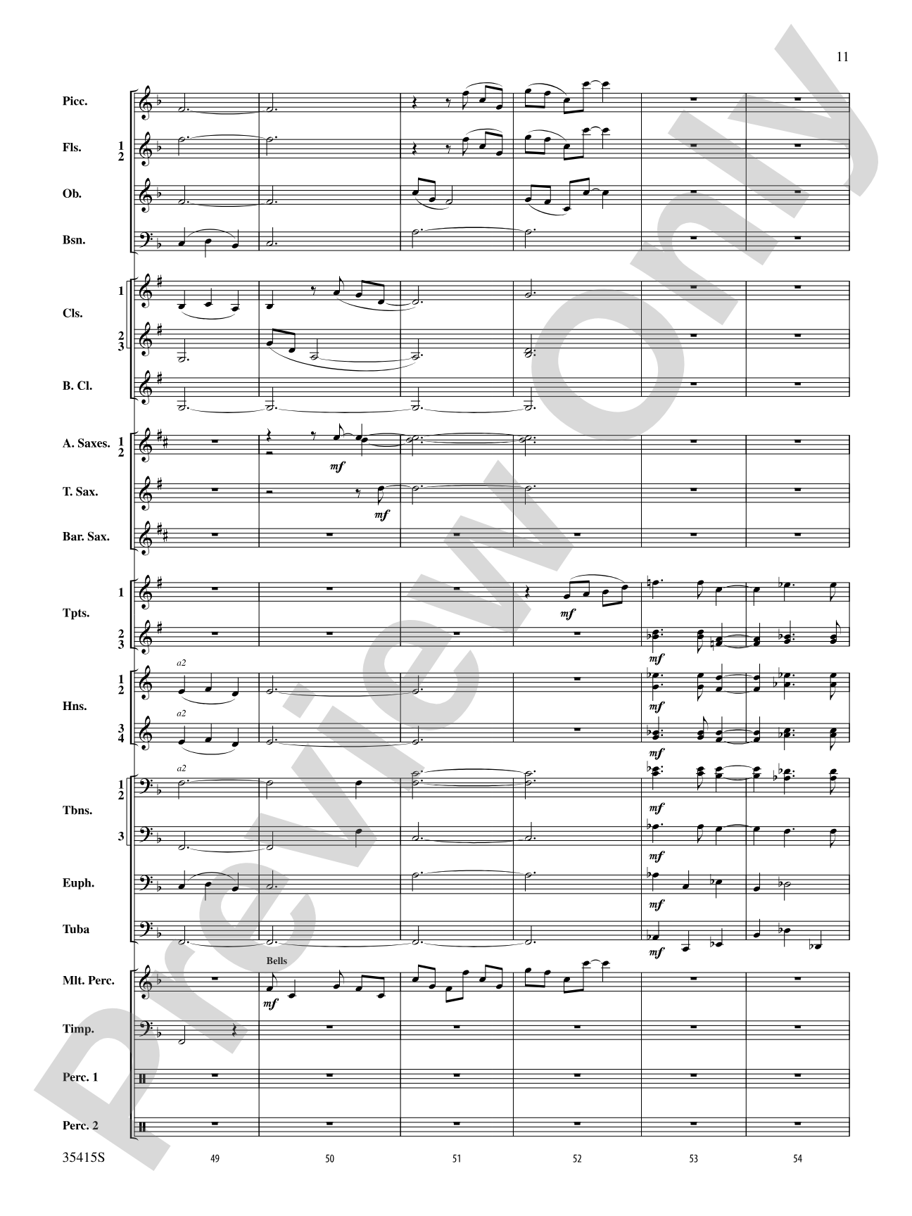 A Hymn Tune Rhapsody: Concert Band Conductor Score & Parts