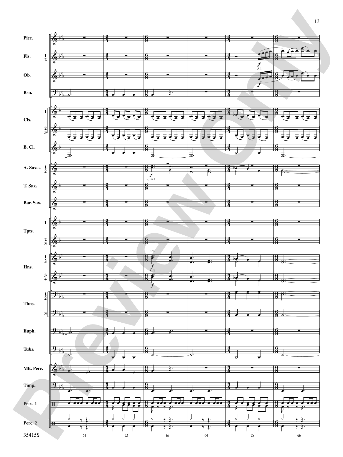 A Hymn Tune Rhapsody: Concert Band Conductor Score & Parts